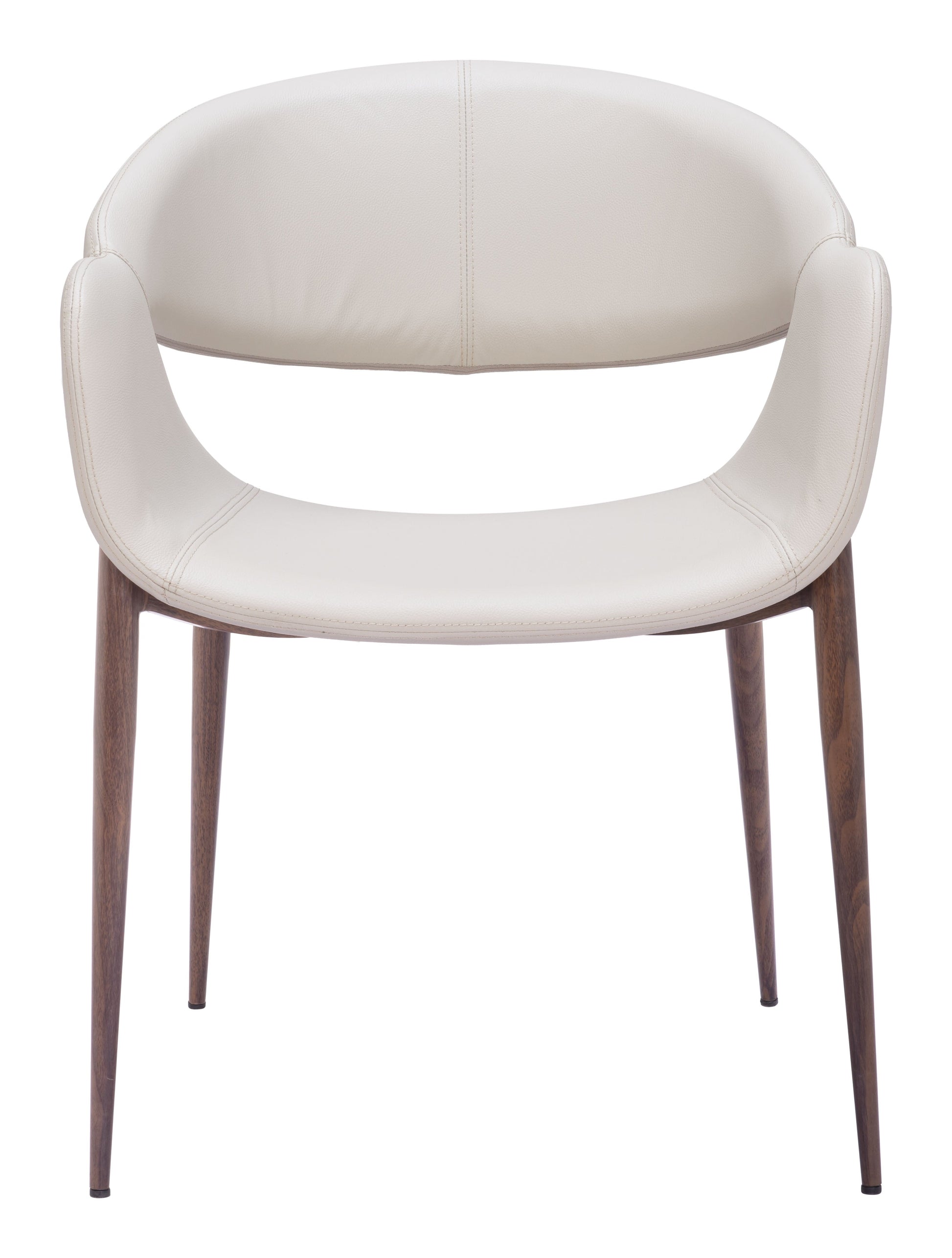 Limay Beige & Walnut Dining Chair (Set of 2) - Ornate Home