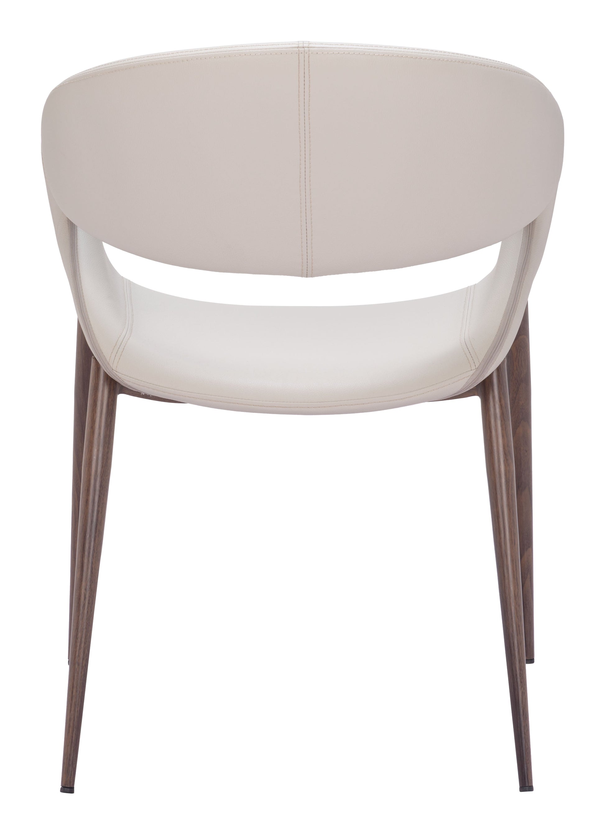 Limay Beige & Walnut Dining Chair (Set of 2) - Ornate Home