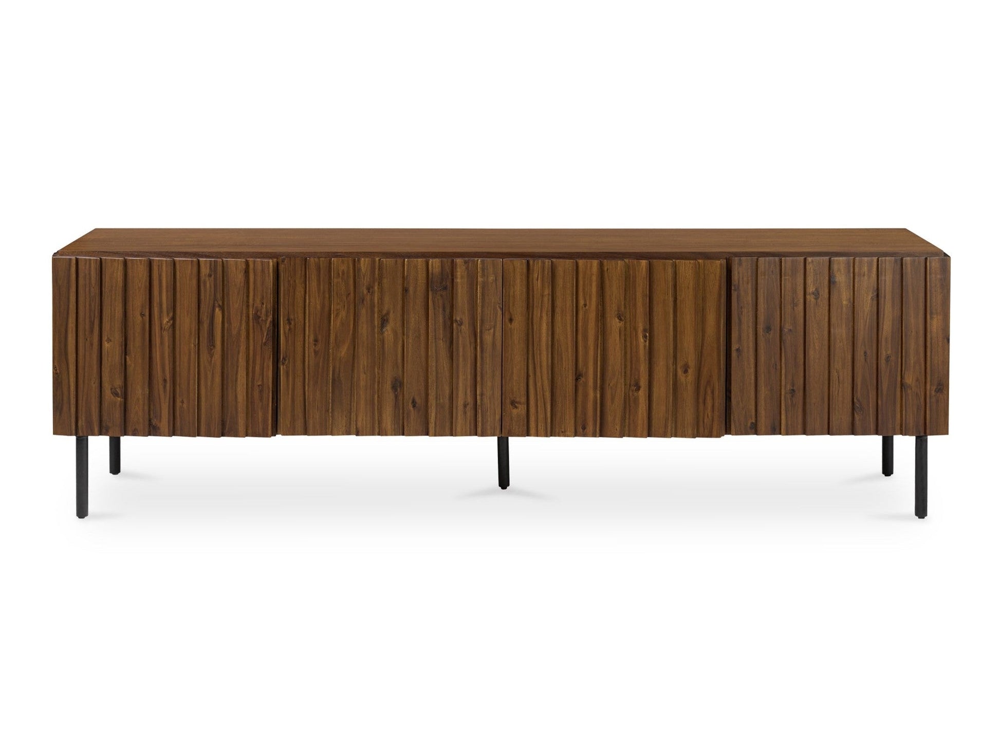 Lincoln Brown Media Cabinet - Ornate Home