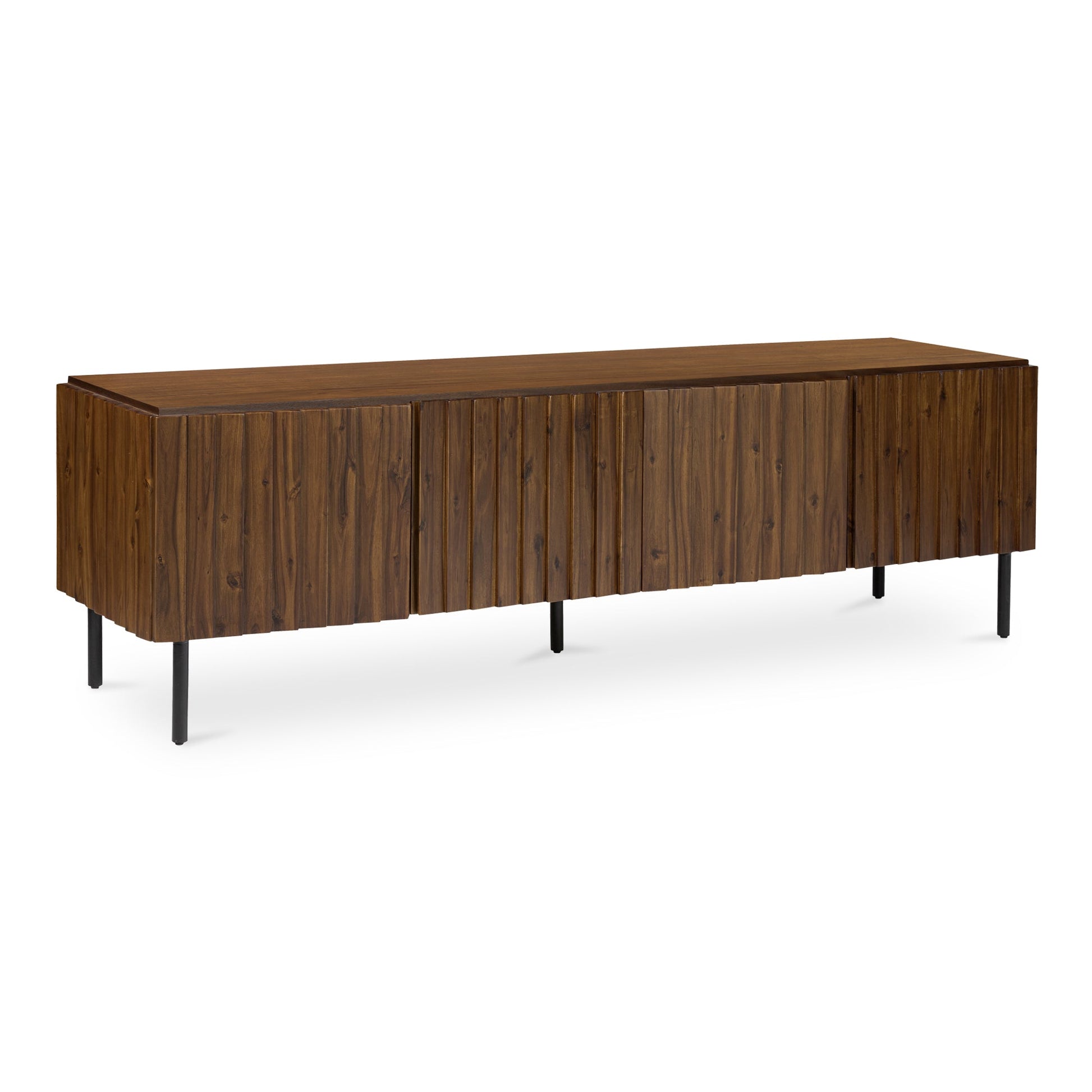 Lincoln Brown Media Cabinet - Ornate Home