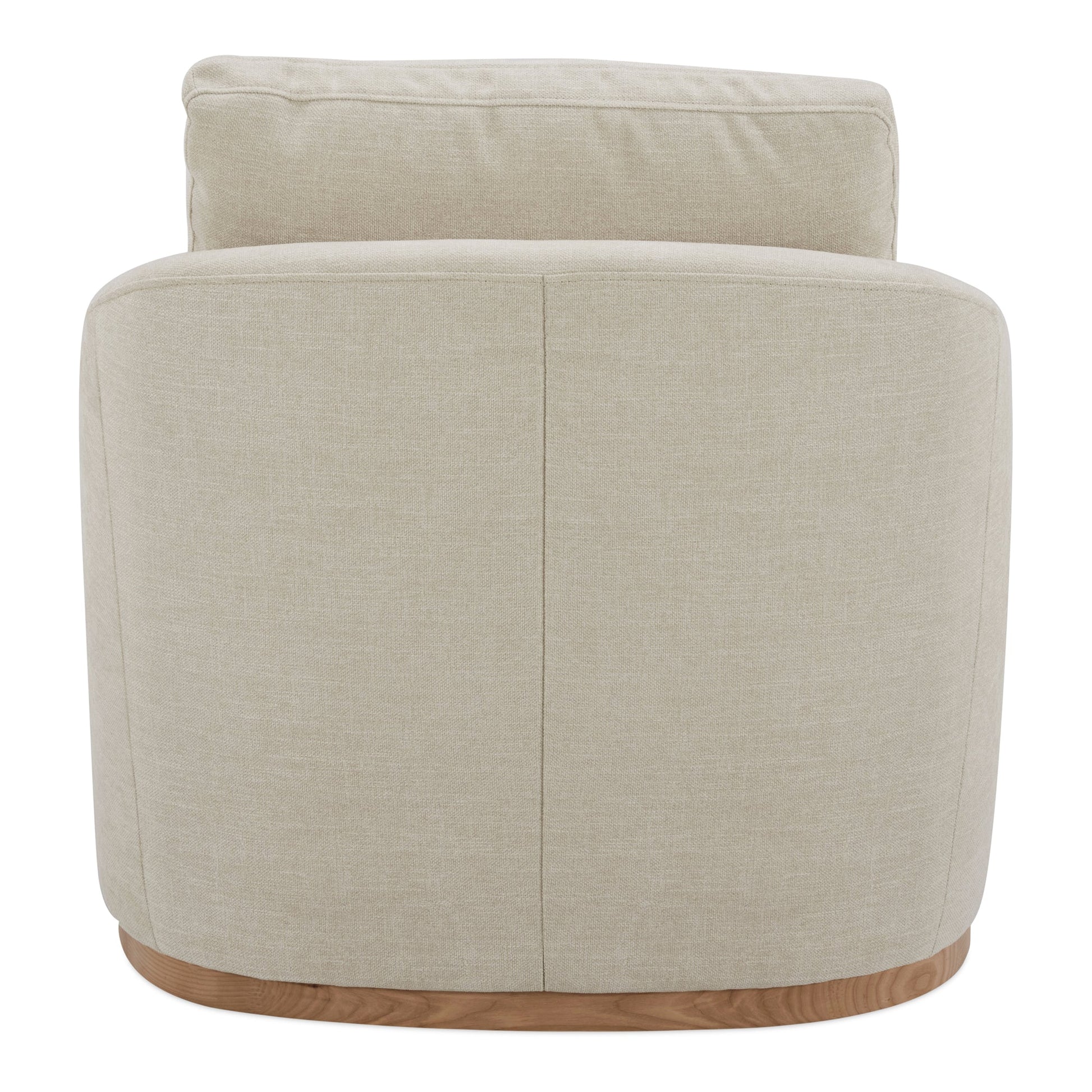 Linden Beige Swivel Chair - Ornate Home