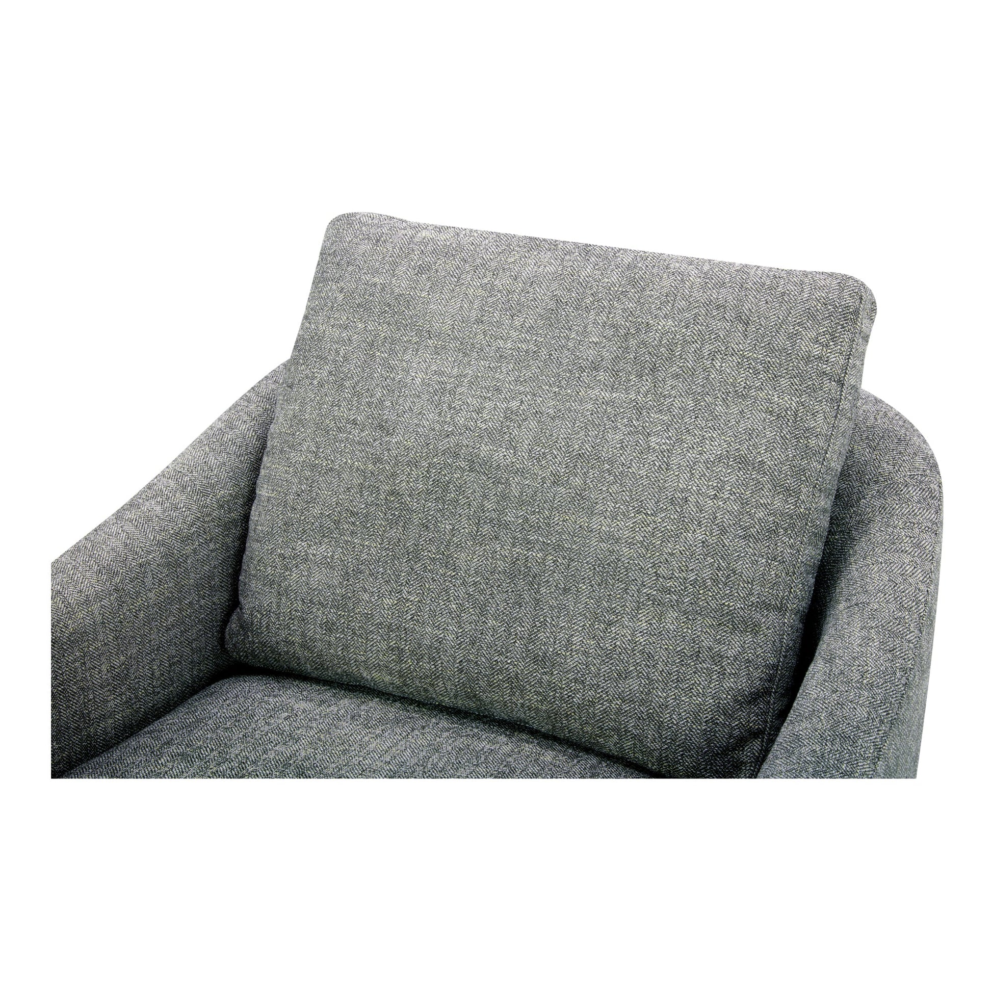 Linden Slated Moss Swivel Chair - Ornate Home
