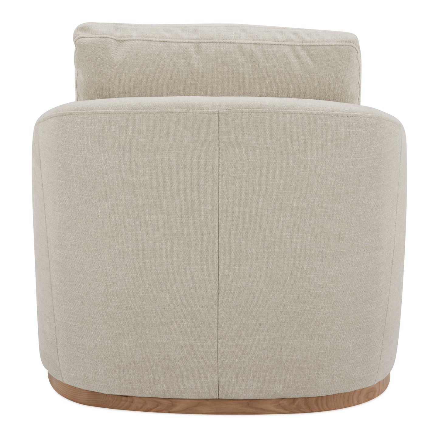 Linden Soft Beige Swivel Chair - Ornate Home
