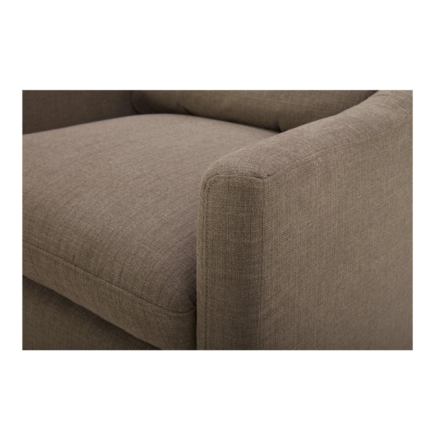 Linden Soft Taupe Swivel Chair - Ornate Home
