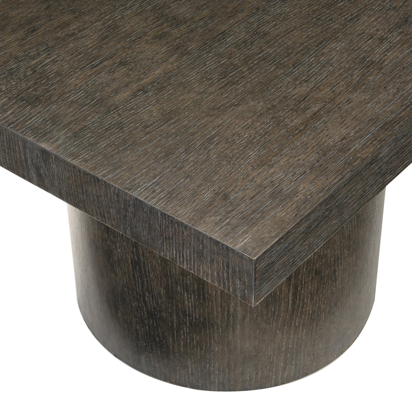 Linea Cerused Charcoal Cocktail Table - Ornate Home