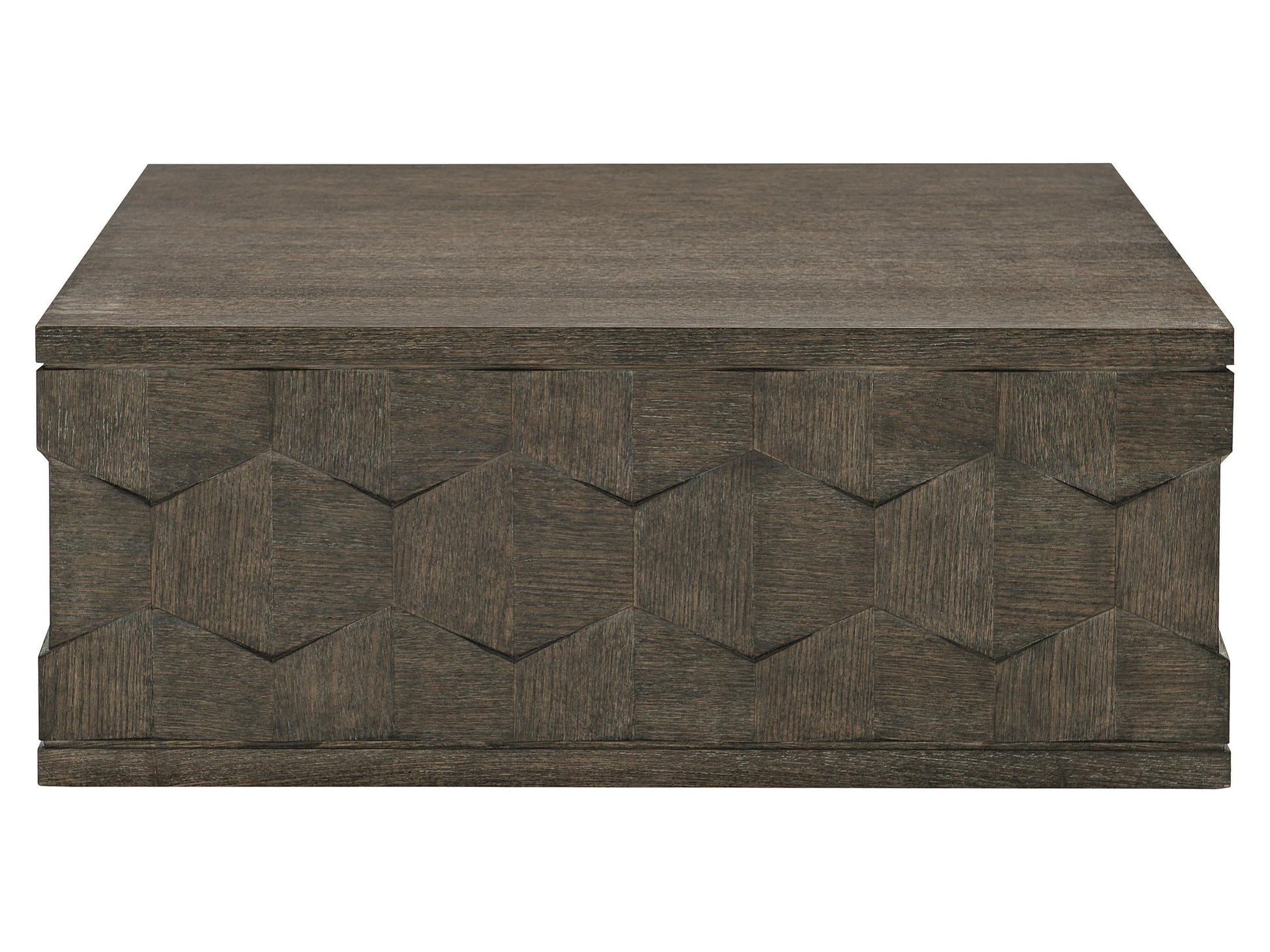 Linea Cerused Charcoal Square Cocktail Table - Ornate Home