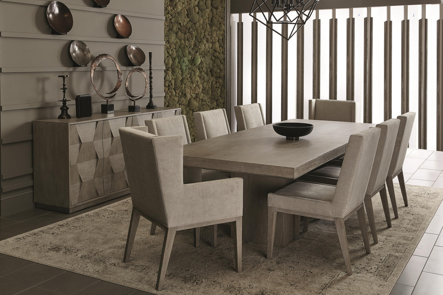 Linea Cerused Greige Buffet - Ornate Home