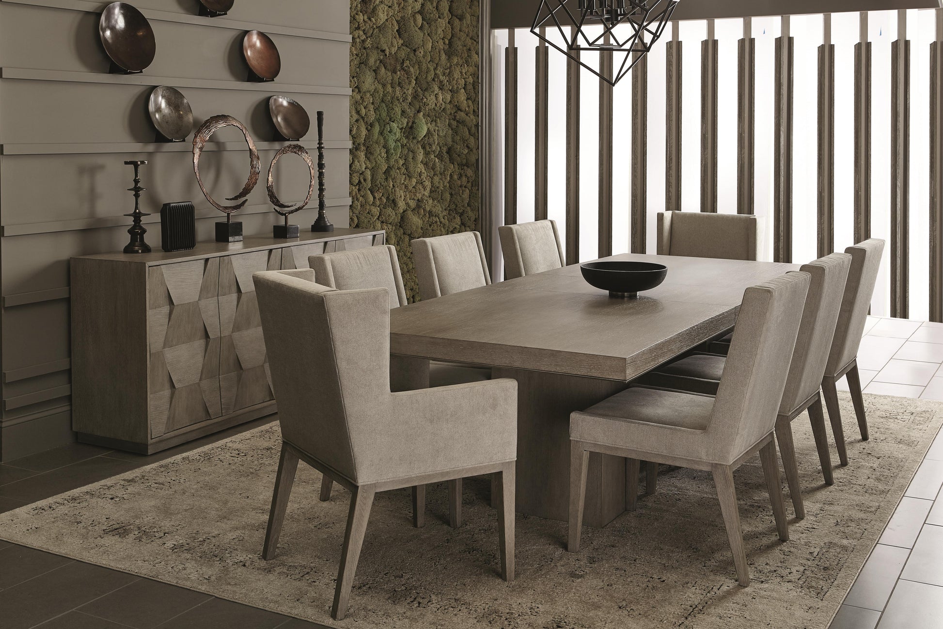 Linea Cerused Greige Buffet - Ornate Home