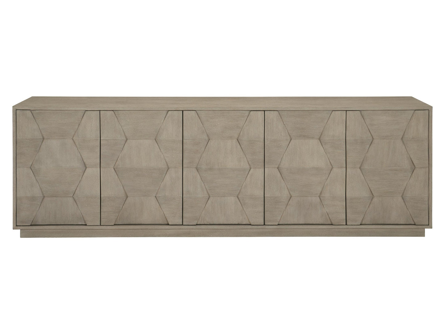 Linea Cerused Greige Entertainment Credenza - Ornate Home