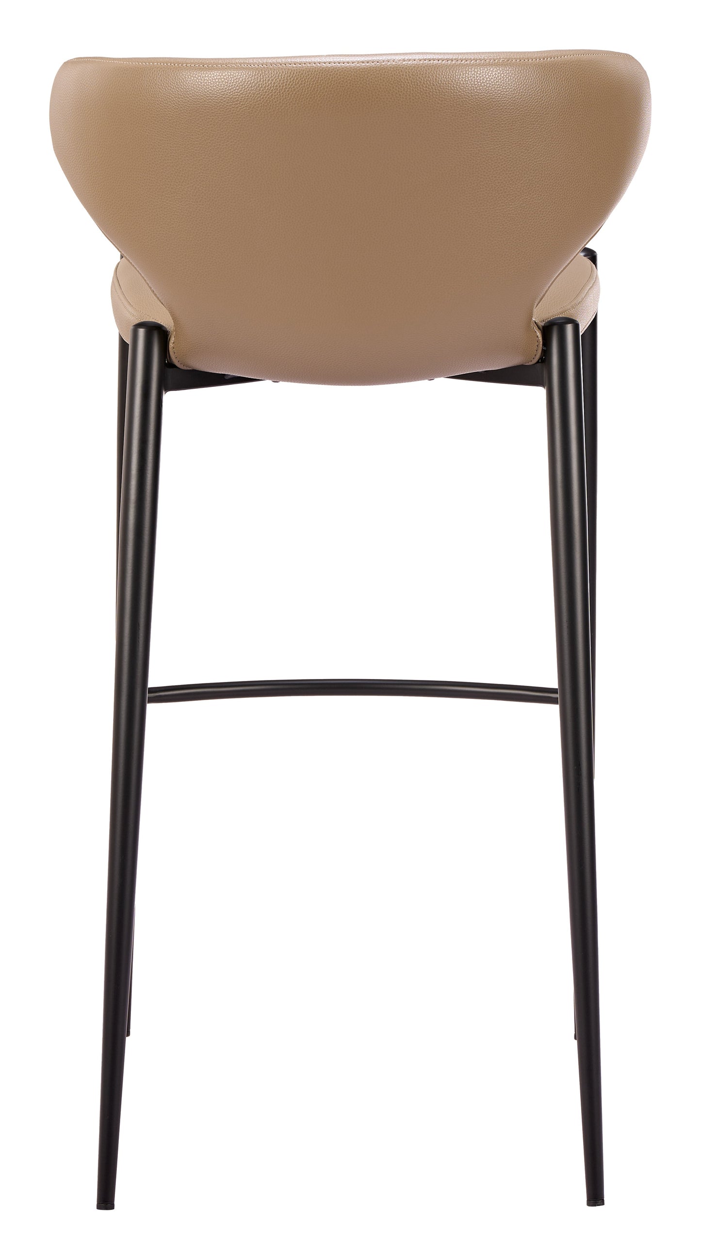 Lino Taupe Barstool (Set of 2) - Ornate Home
