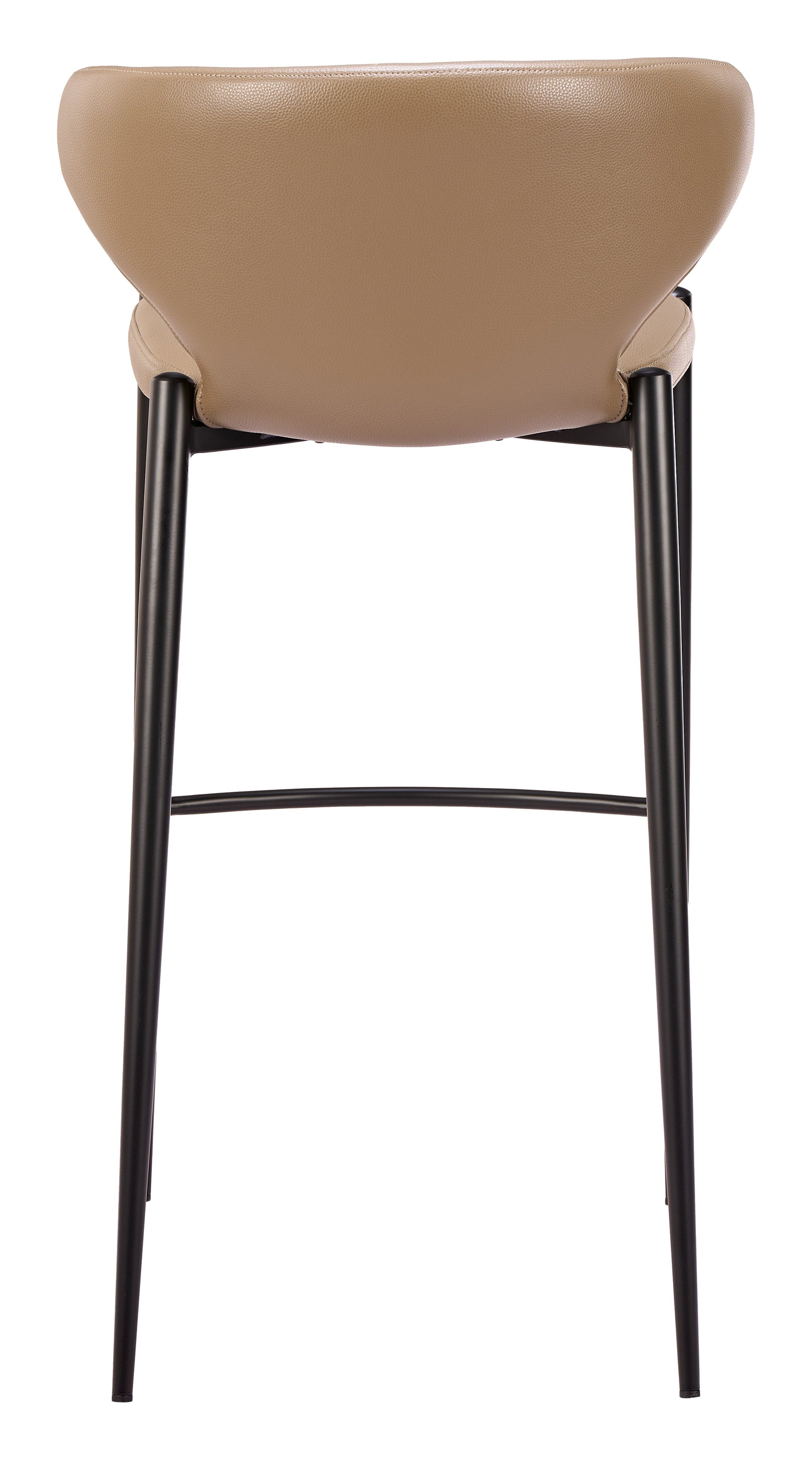 Lino Taupe Barstool (Set of 2) - Ornate Home