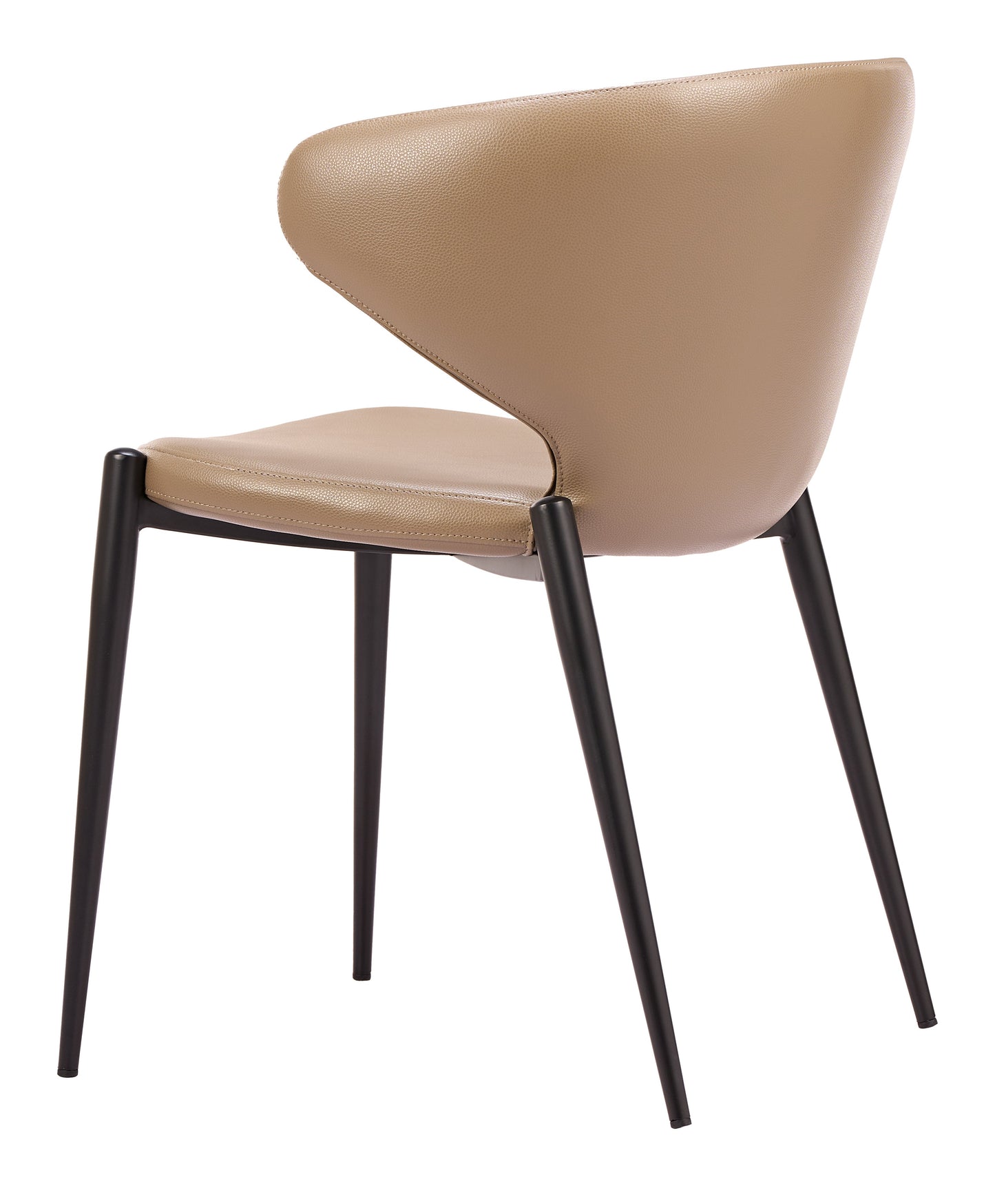 Lino Taupe Dining Chair (Set of 2) - Ornate Home