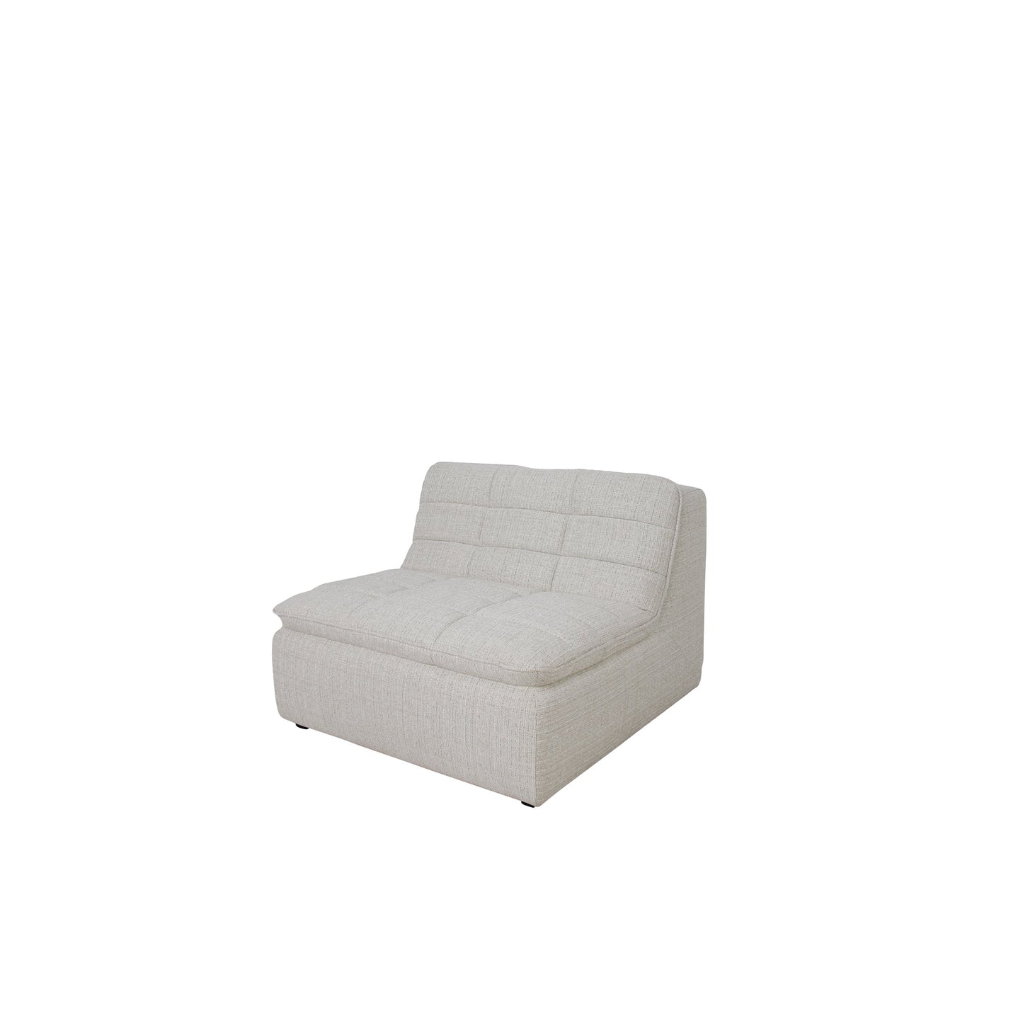 Lino Textured Oat Slipper Chair - Ornate Home