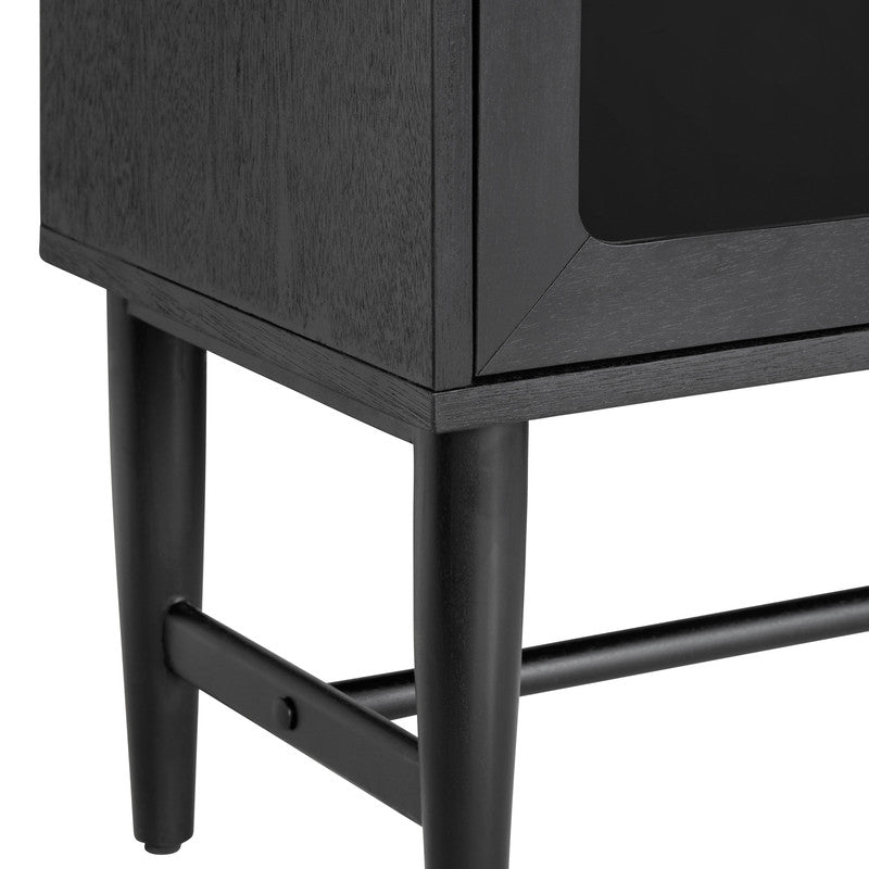 Linsey Black Sideboard - Ornate Home