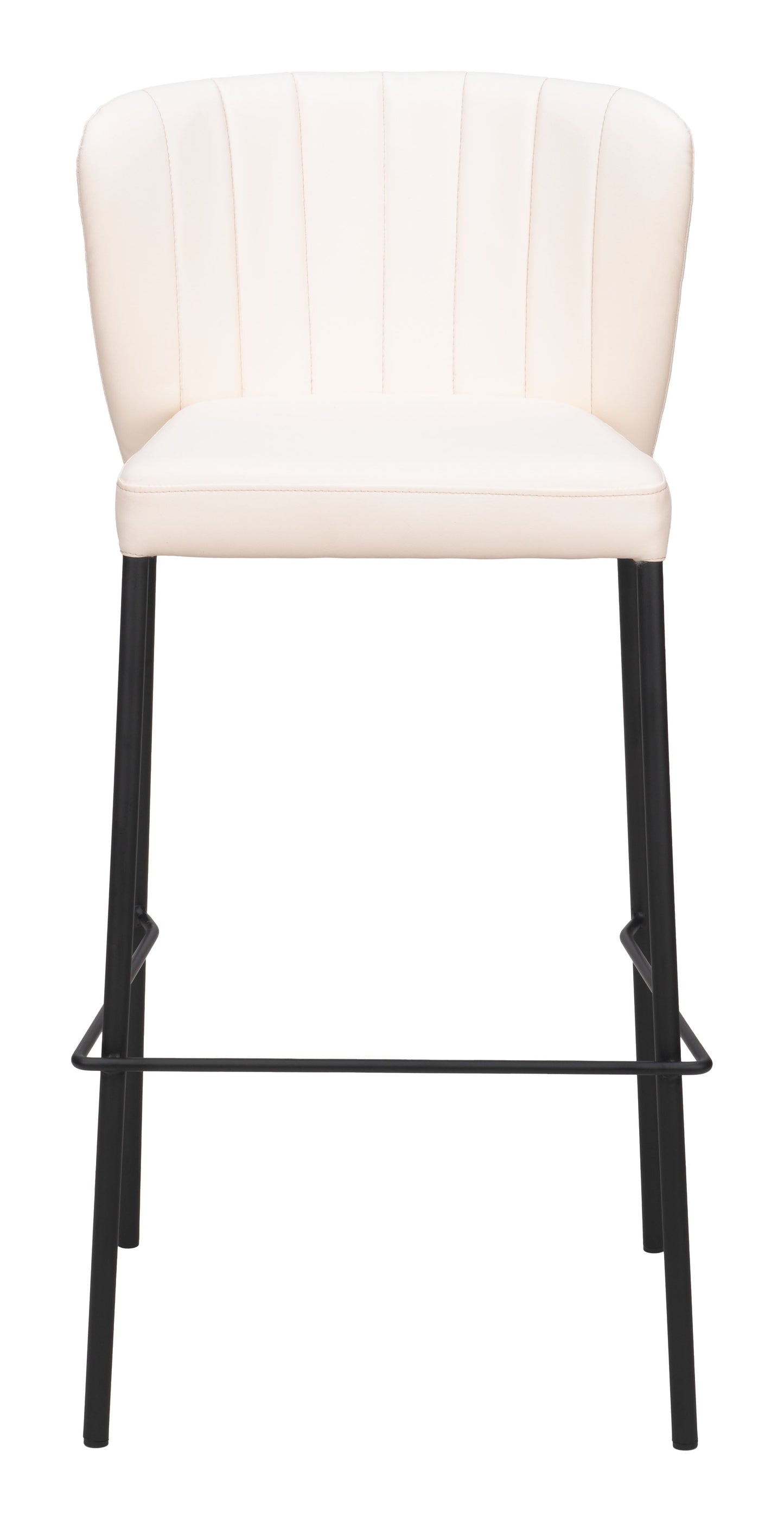 Linz Cream Barstool (Set of 2) - Ornate Home