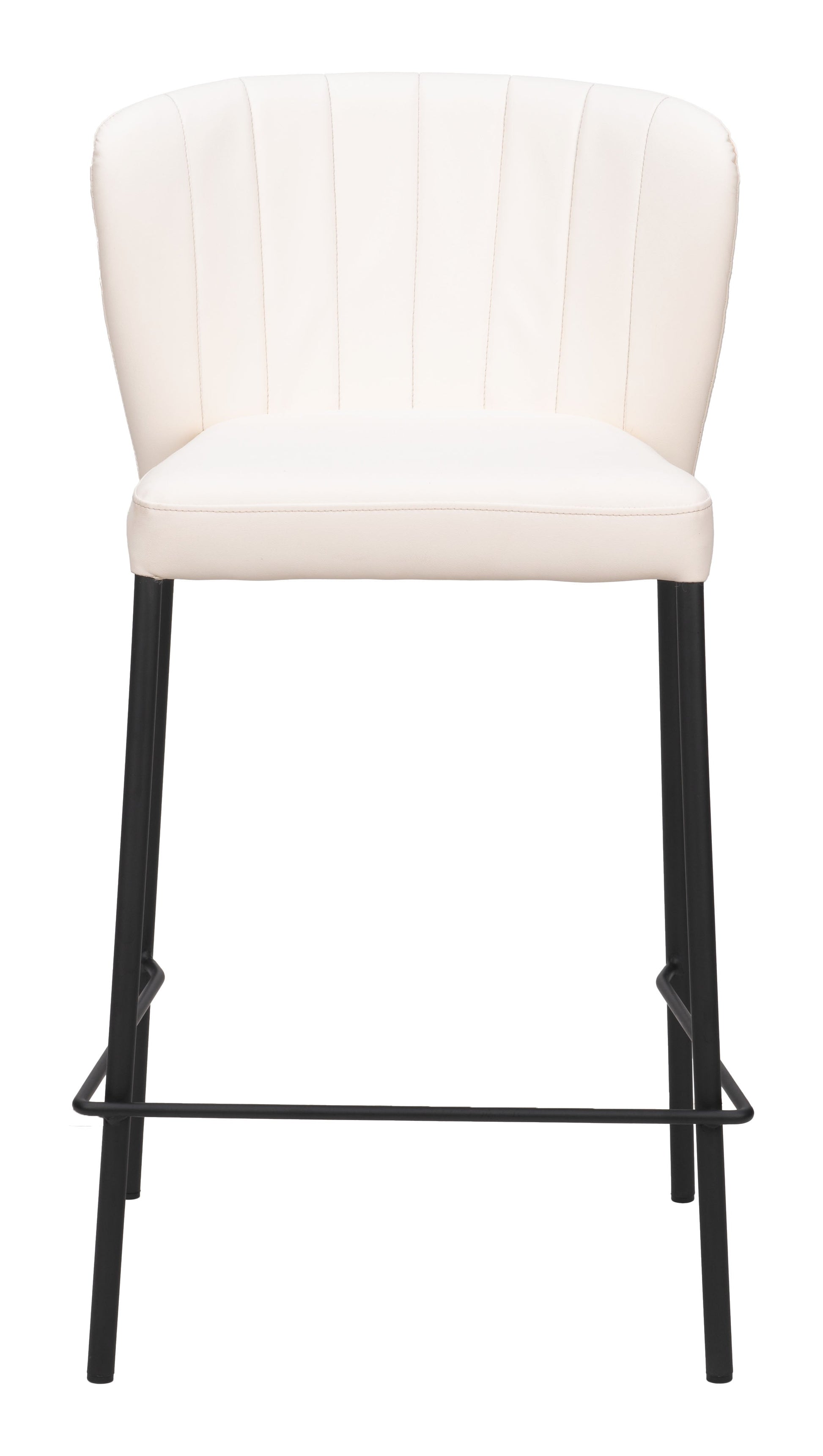 Linz Cream Counter Stool (Set of 2) - Ornate Home