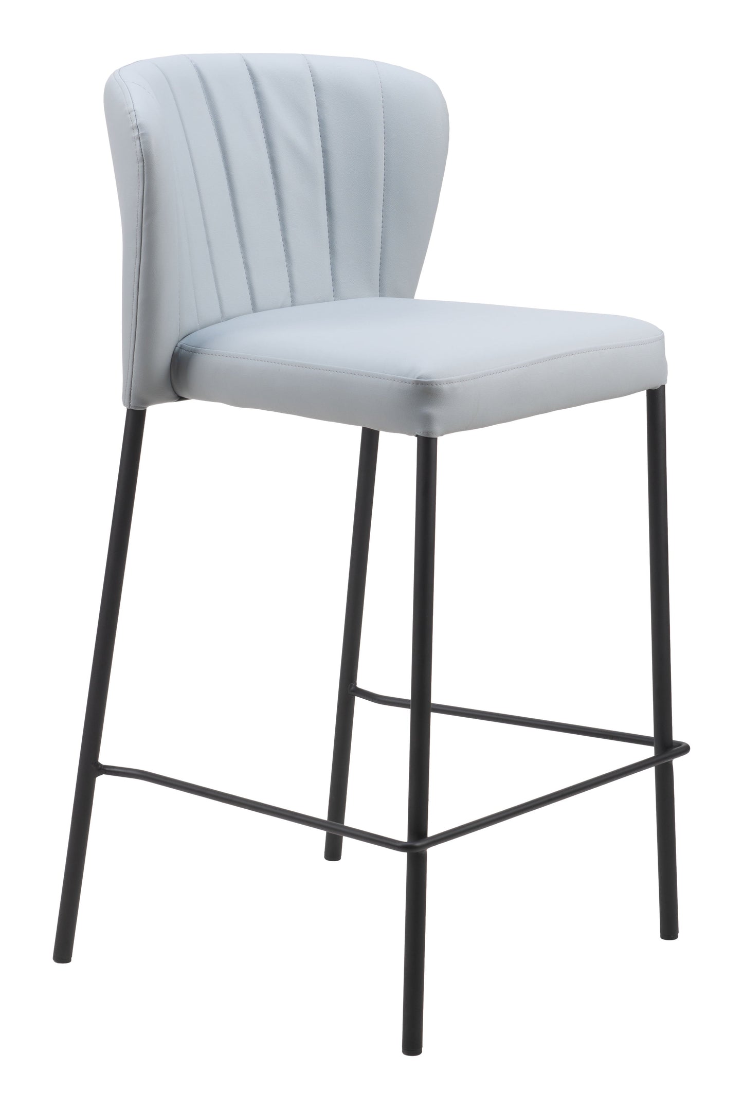 Linz Gray Counter Stool (Set of 2) - Ornate Home