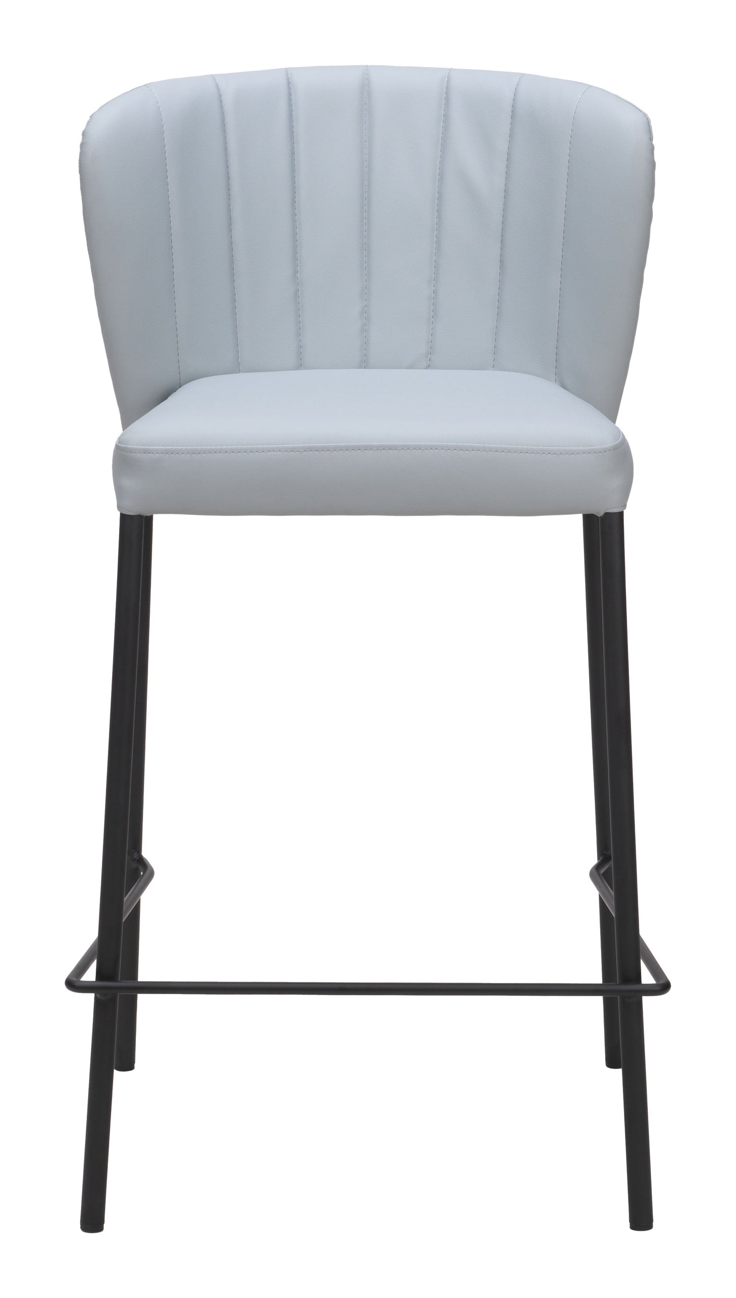 Linz Gray Counter Stool (Set of 2) - Ornate Home