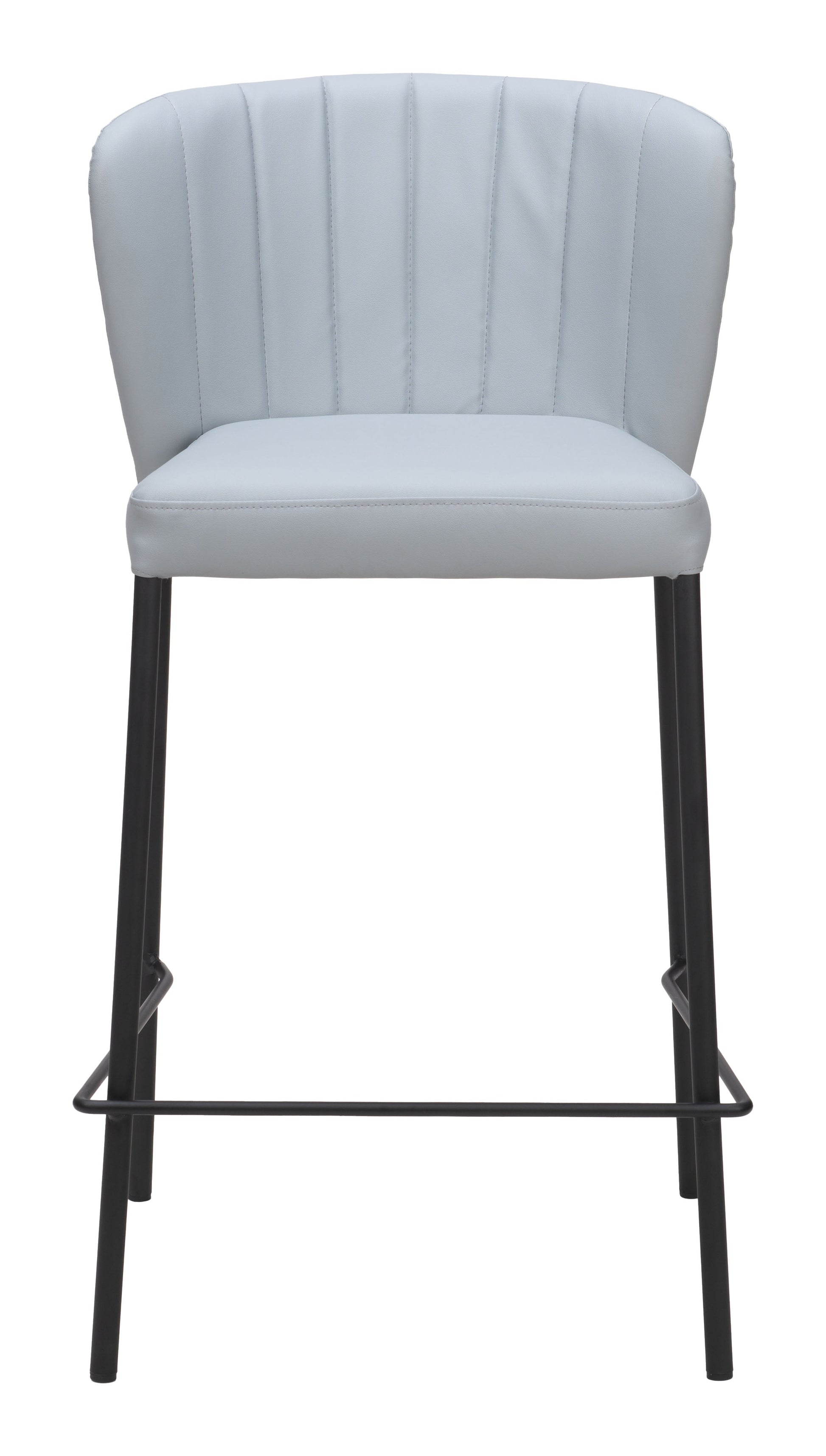 Linz Gray Counter Stool (Set of 2) - Ornate Home