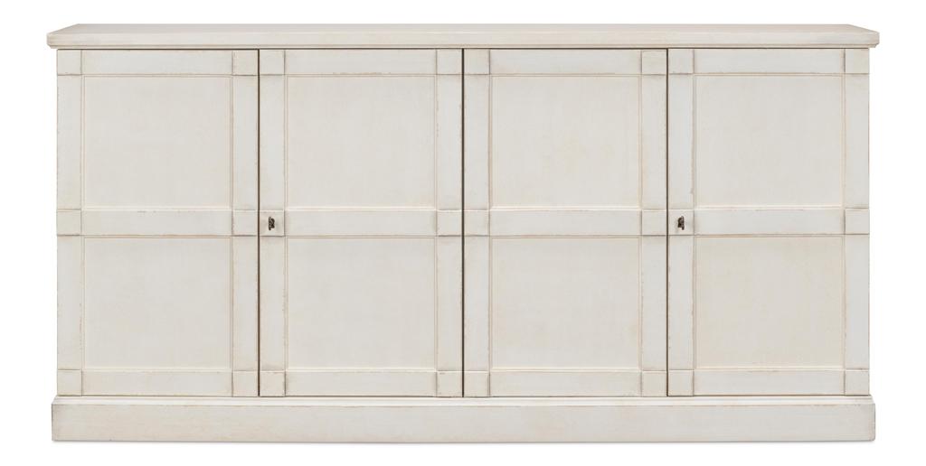 Lionisio Stucco White Buffet - Ornate Home