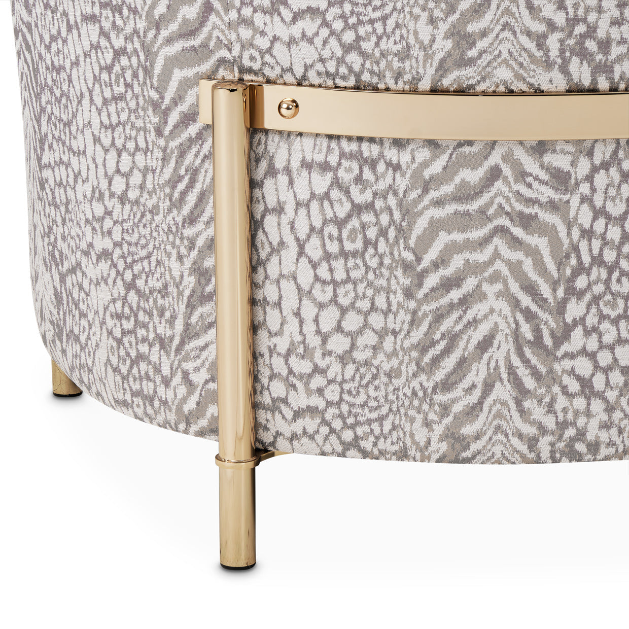 Lisbon Gold/Opal Accent Chair - Ornate Home