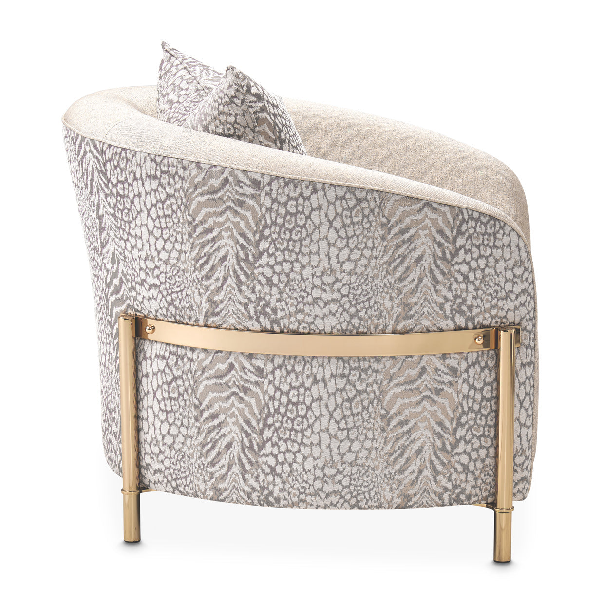 Lisbon Gold/Opal Accent Chair - Ornate Home