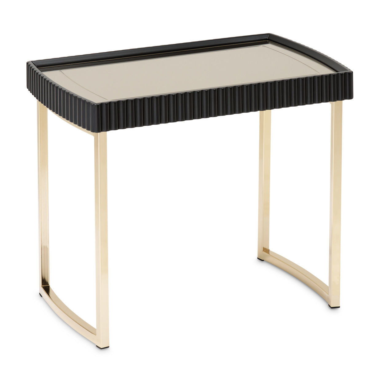 Lisbon Silken Matte Black Nesting Tables (Set of 3) - Ornate Home