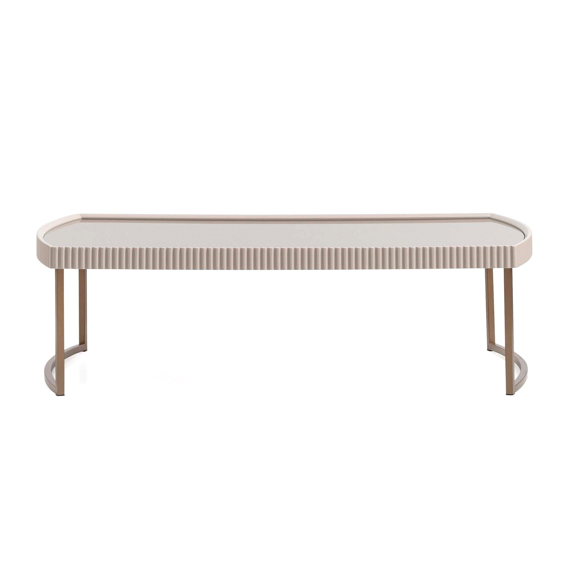 Lisbon Silky Cream Cocktail Table - Ornate Home