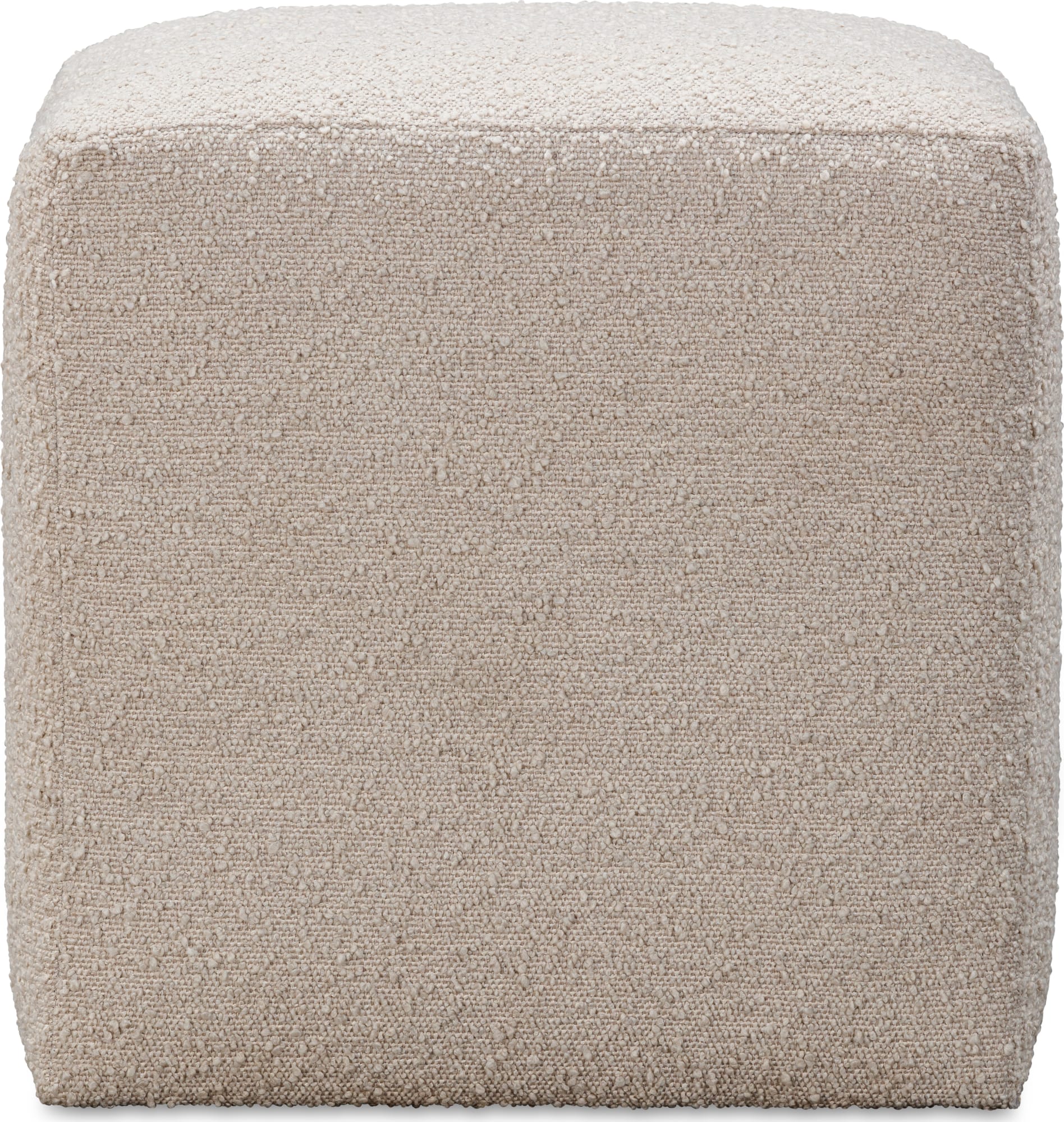 Liv Brun Fully Upholstered Dining Ottoman - Ornate Home