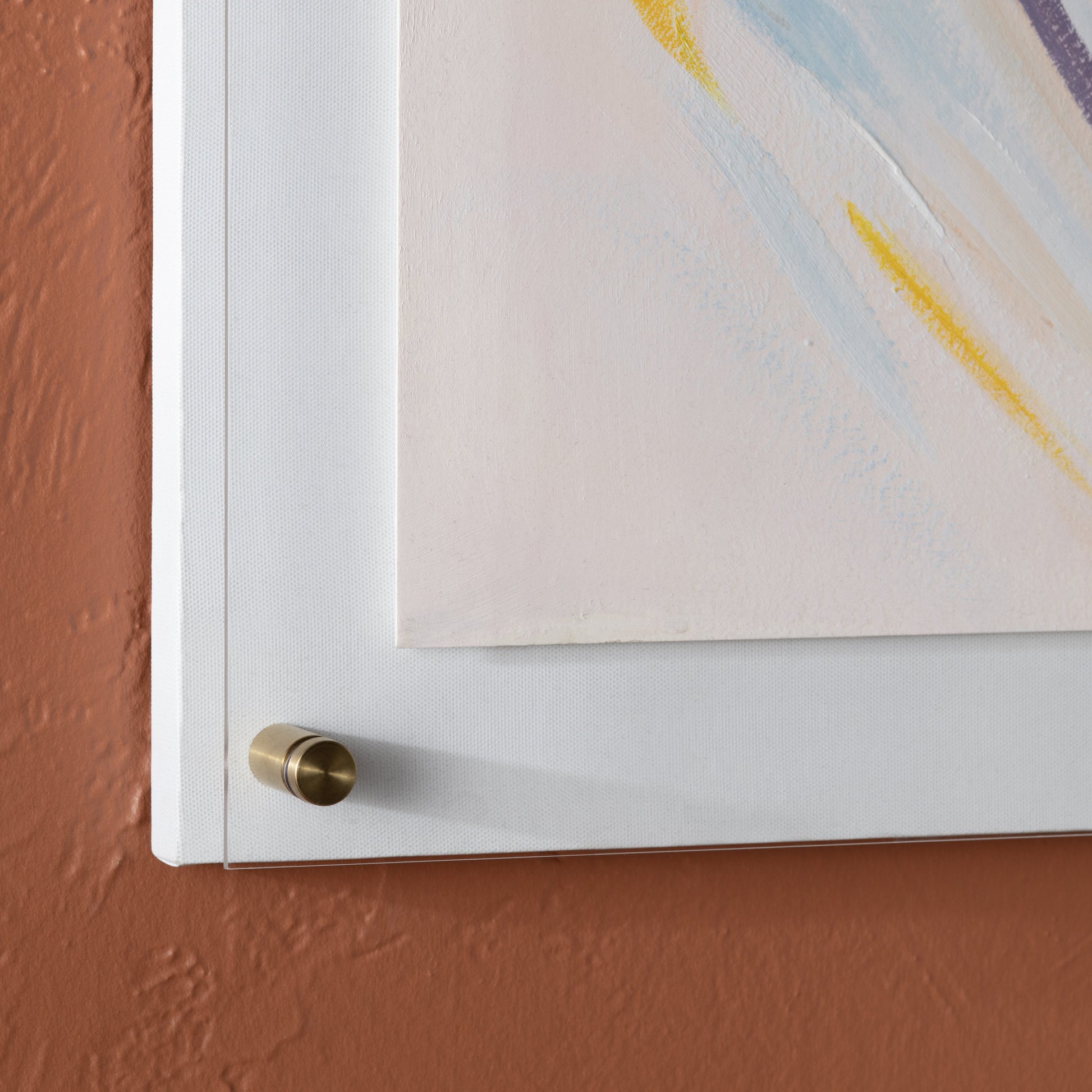 Liveliness Blue/Orange Wall Art - Ornate Home
