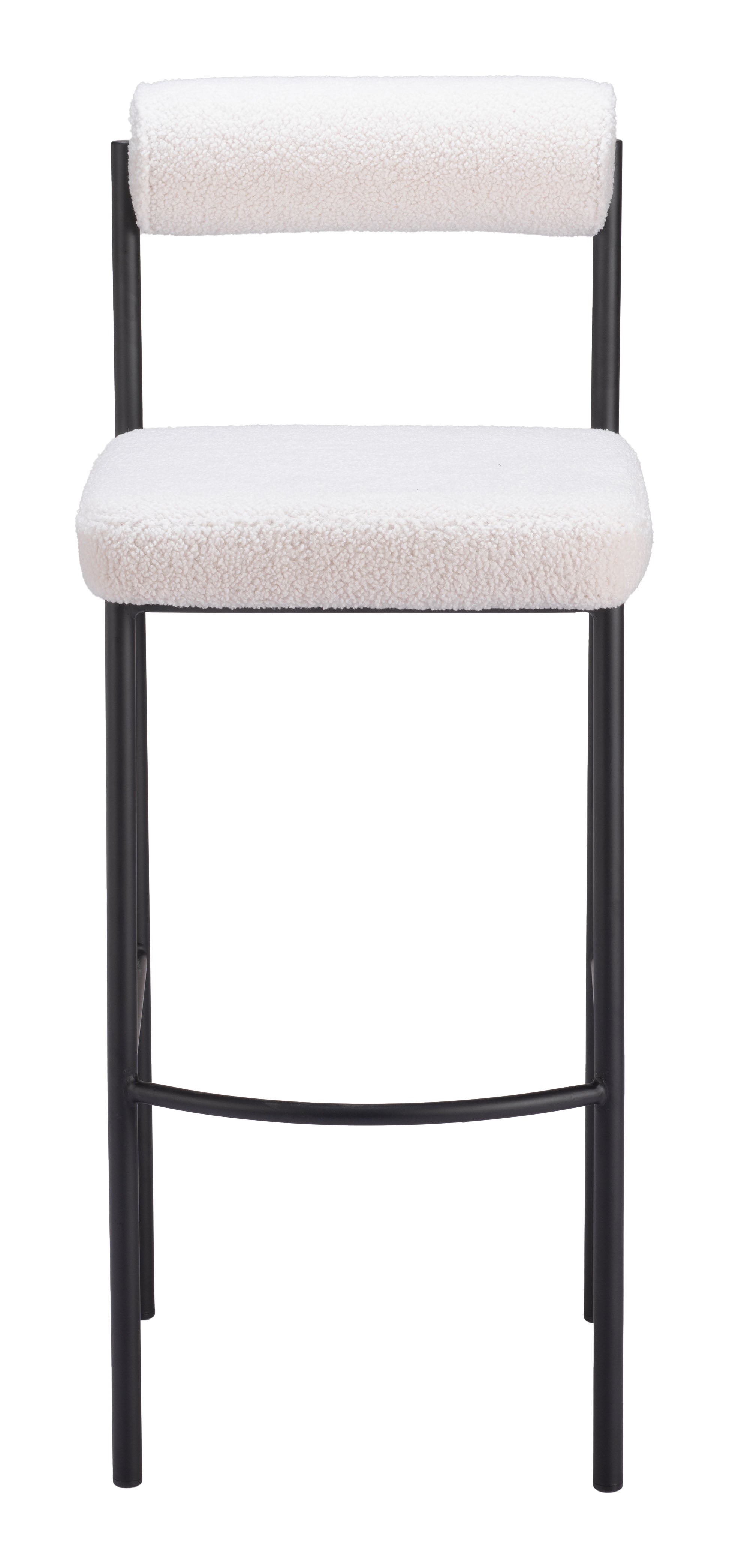 Livorno Ivory Barstool (Set of 2) - Ornate Home