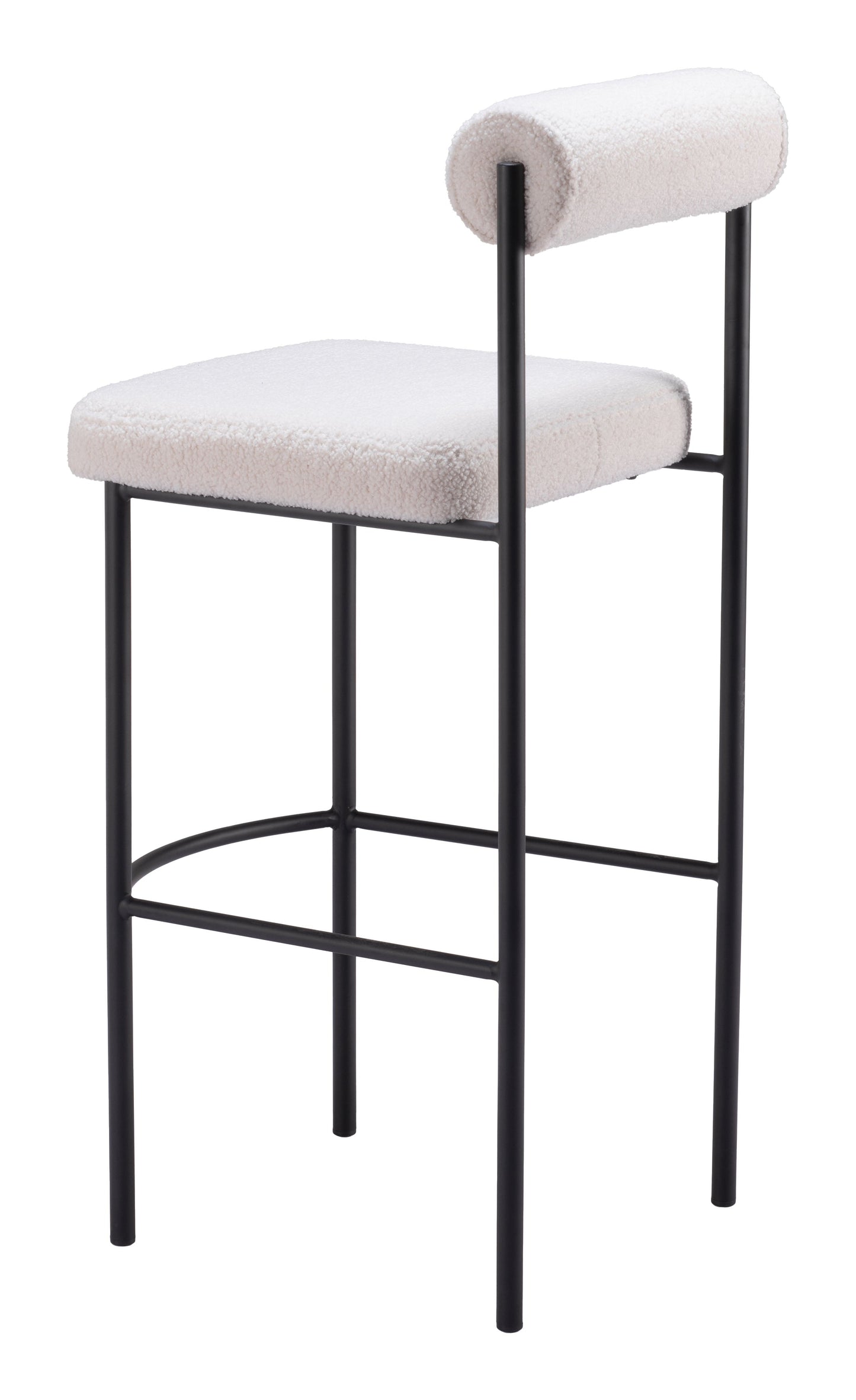 Livorno Ivory Barstool (Set of 2) - Ornate Home
