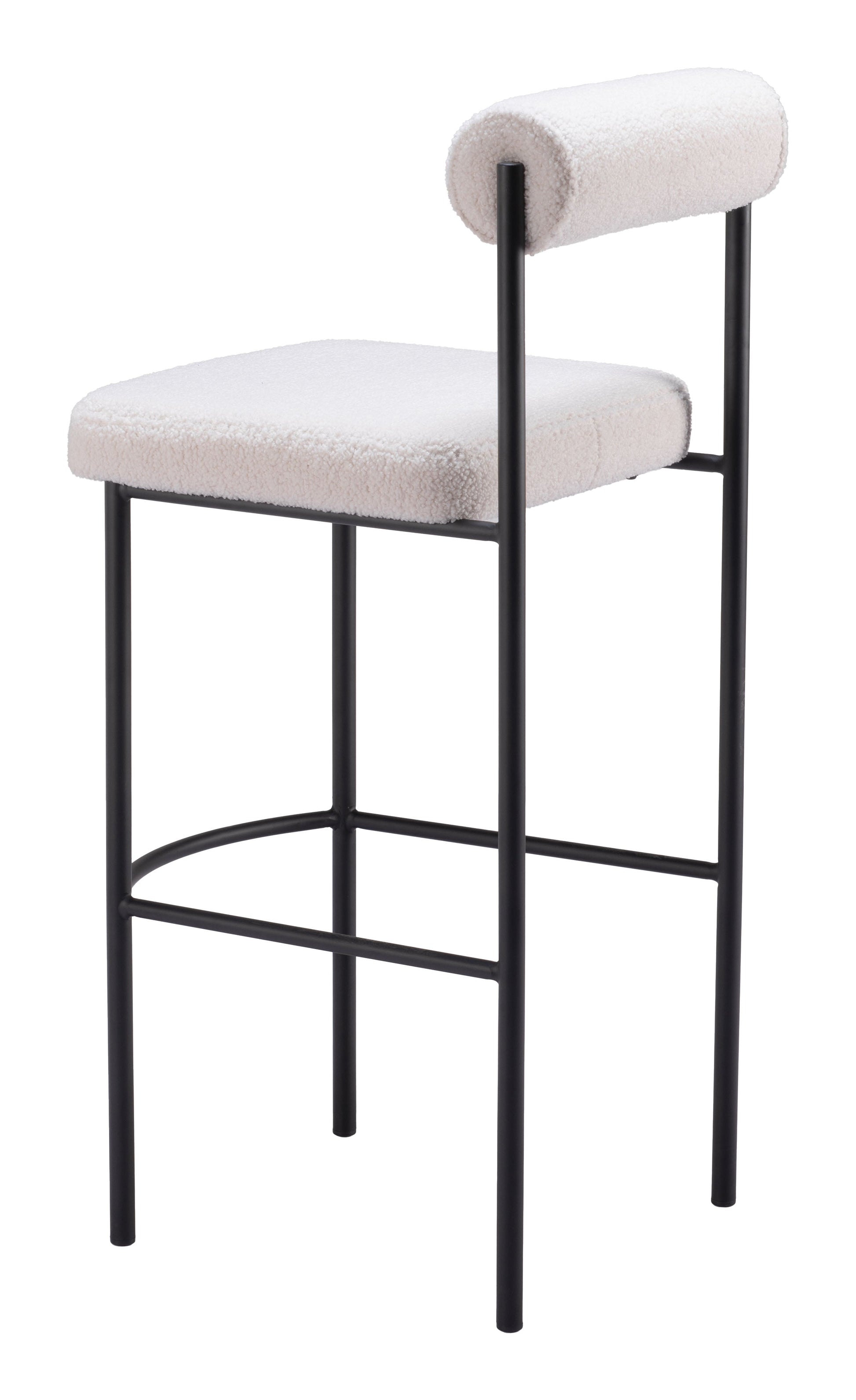 Livorno Ivory Barstool (Set of 2) - Ornate Home