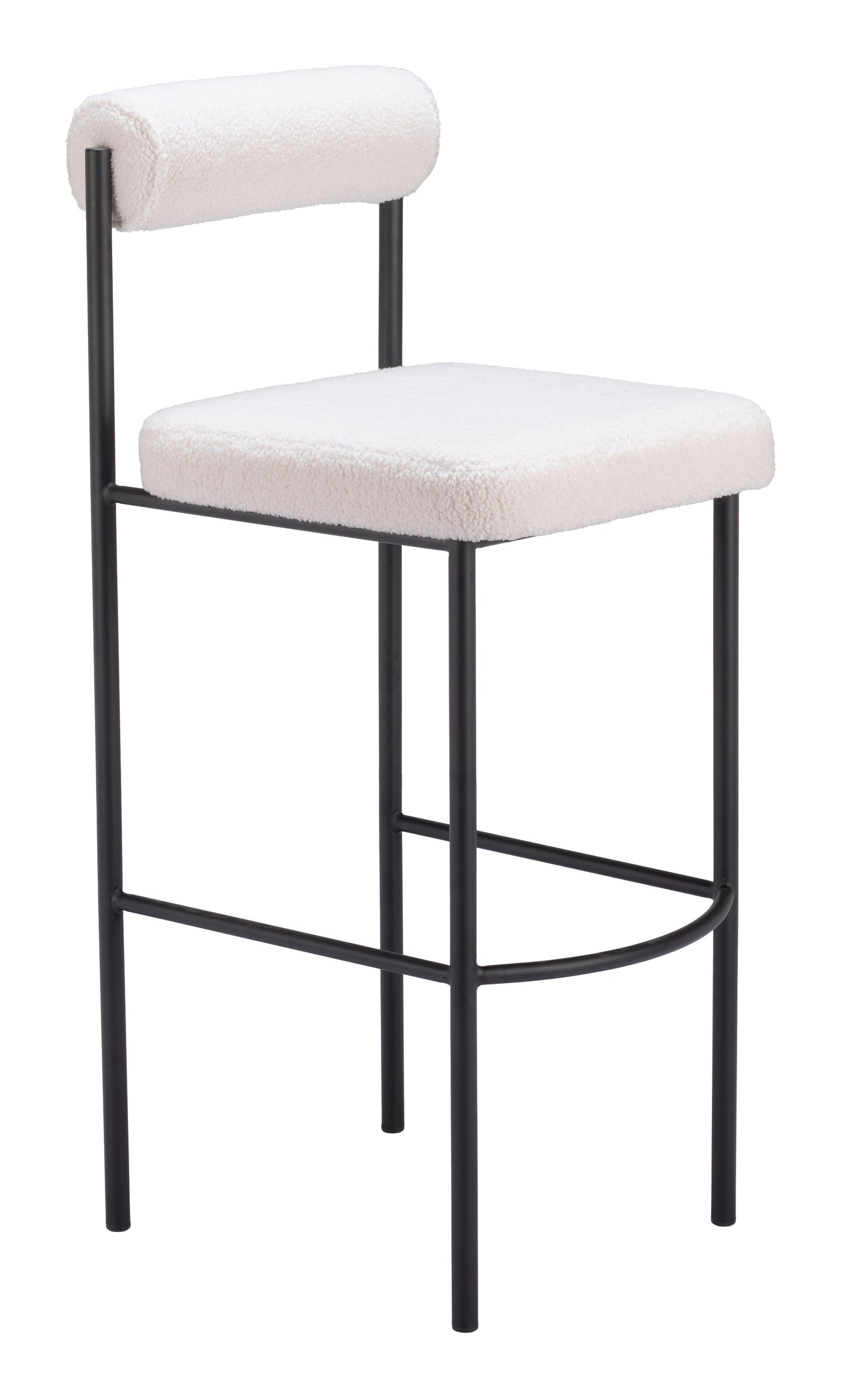 Livorno Ivory Barstool (Set of 2) - Ornate Home