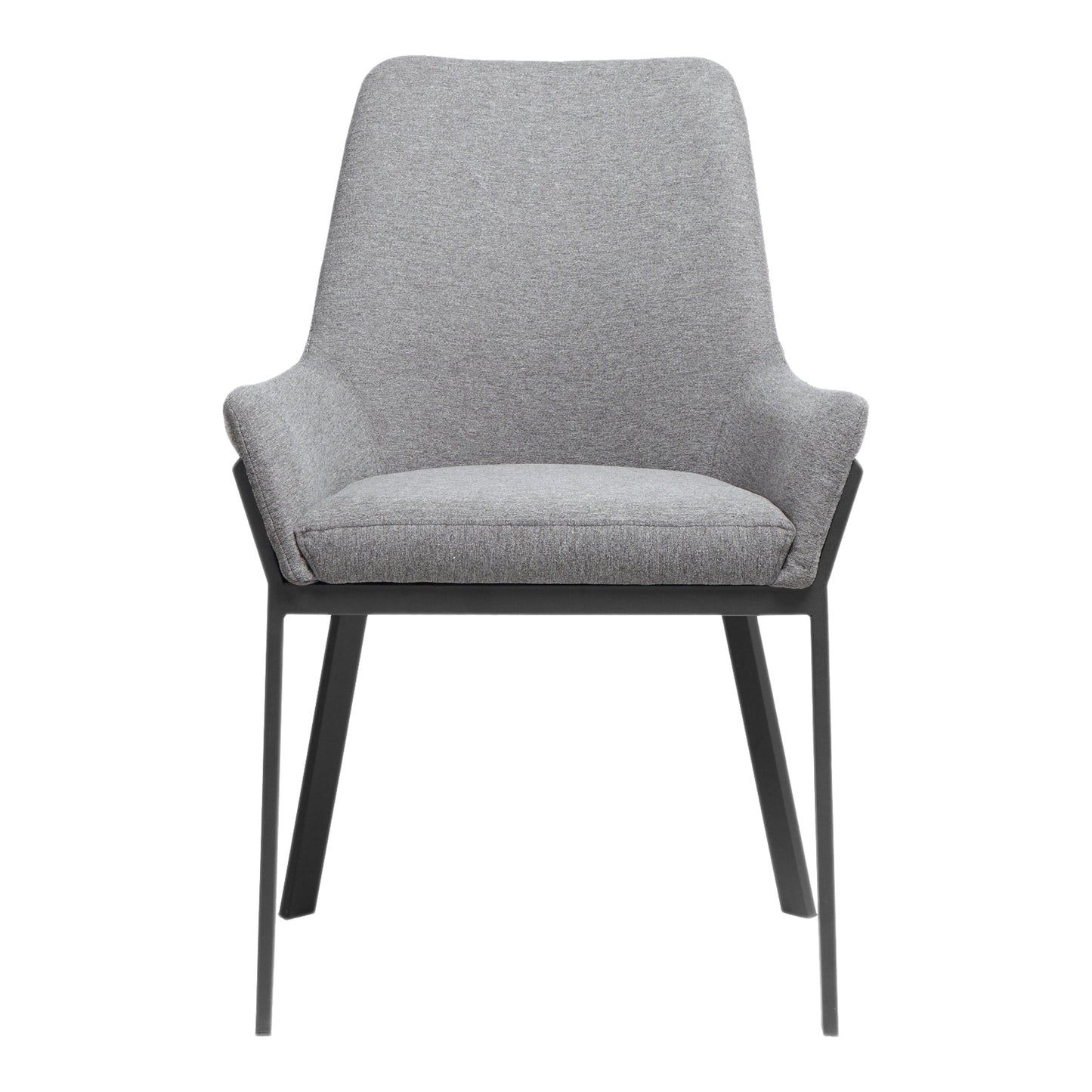 Lloyd Dark Grey Dining Chair (Set of 2) - Ornate Home