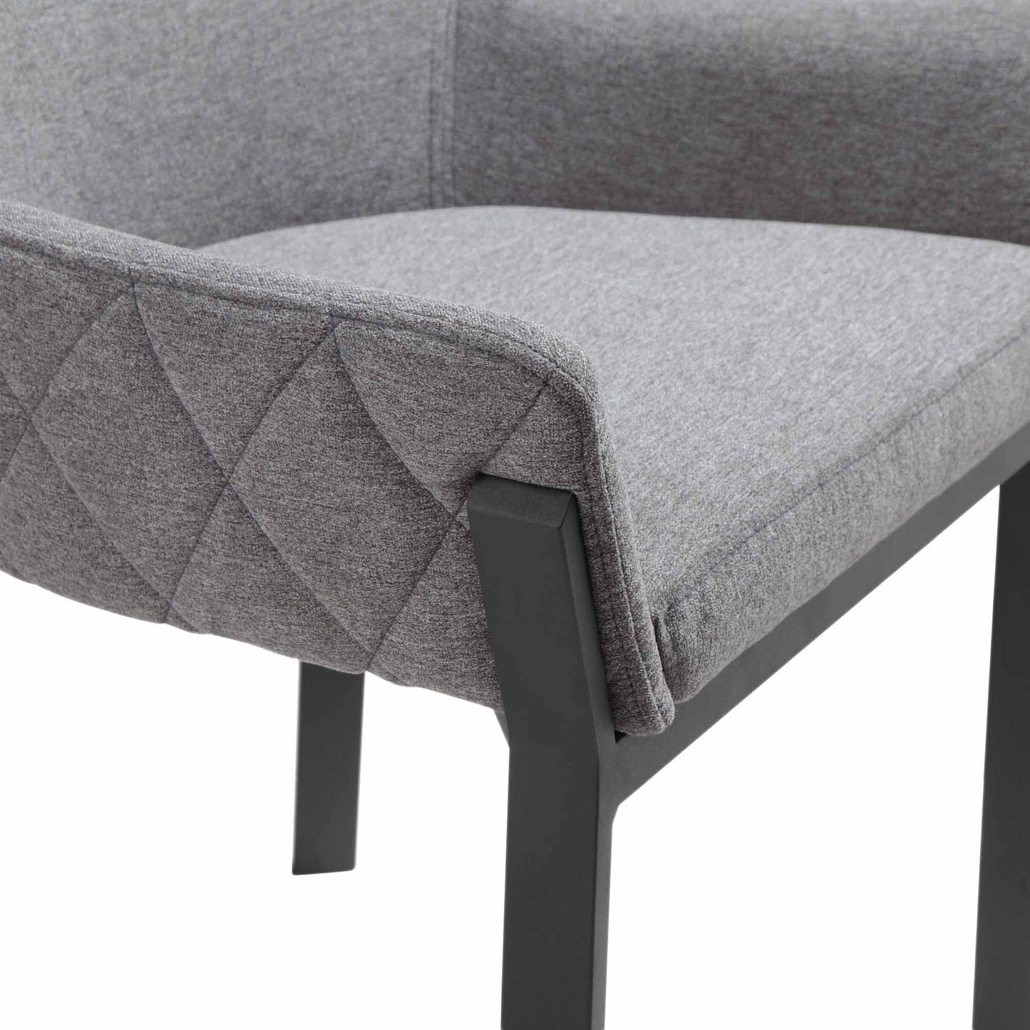 Lloyd Dark Grey Dining Chair (Set of 2) - Ornate Home