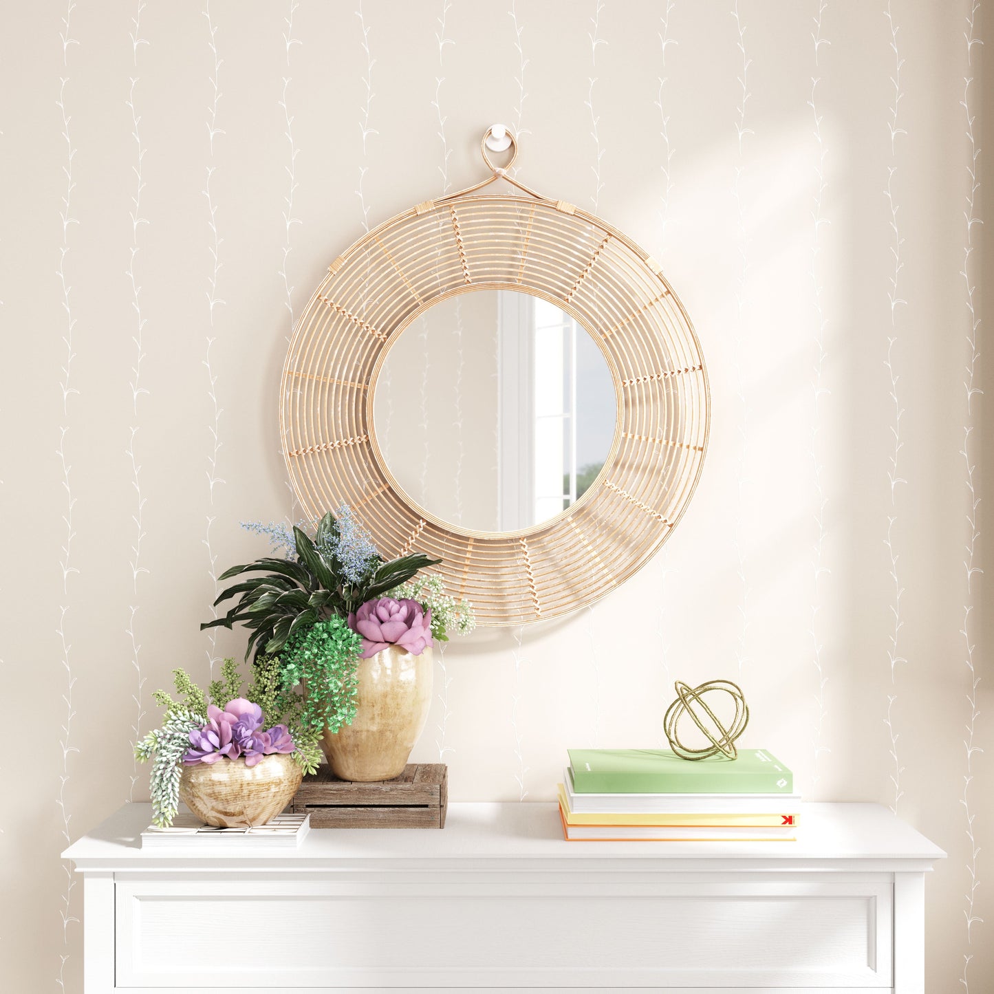 Lobo Natural Mirror - Ornate Home