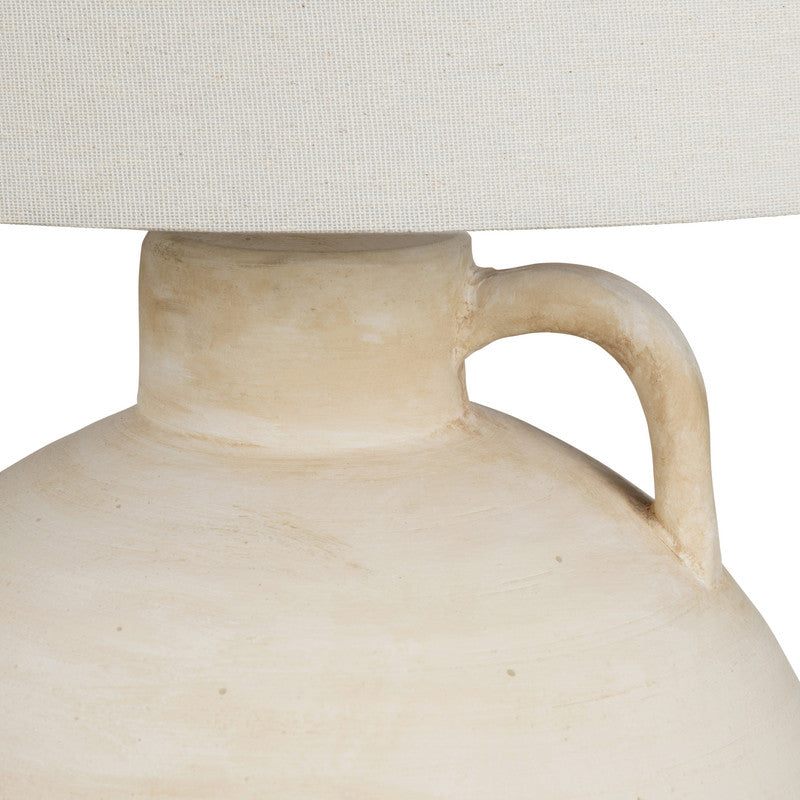 Lockwood Tan Table Lamp - Ornate Home