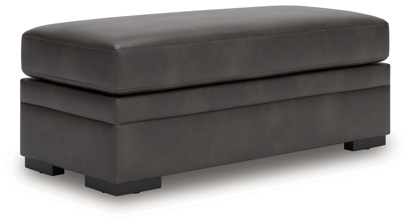 Lofton-Pike Shadow Oversized Accent Ottoman- Viva Furn