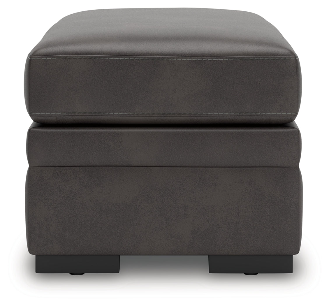 Lofton-Pike Shadow Oversized Accent Ottoman- Viva Furn