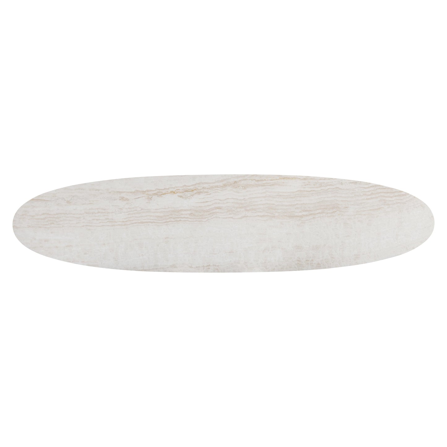 Loggia Travertine/Aria Console Table (Cast Resin Base) - Ornate Home