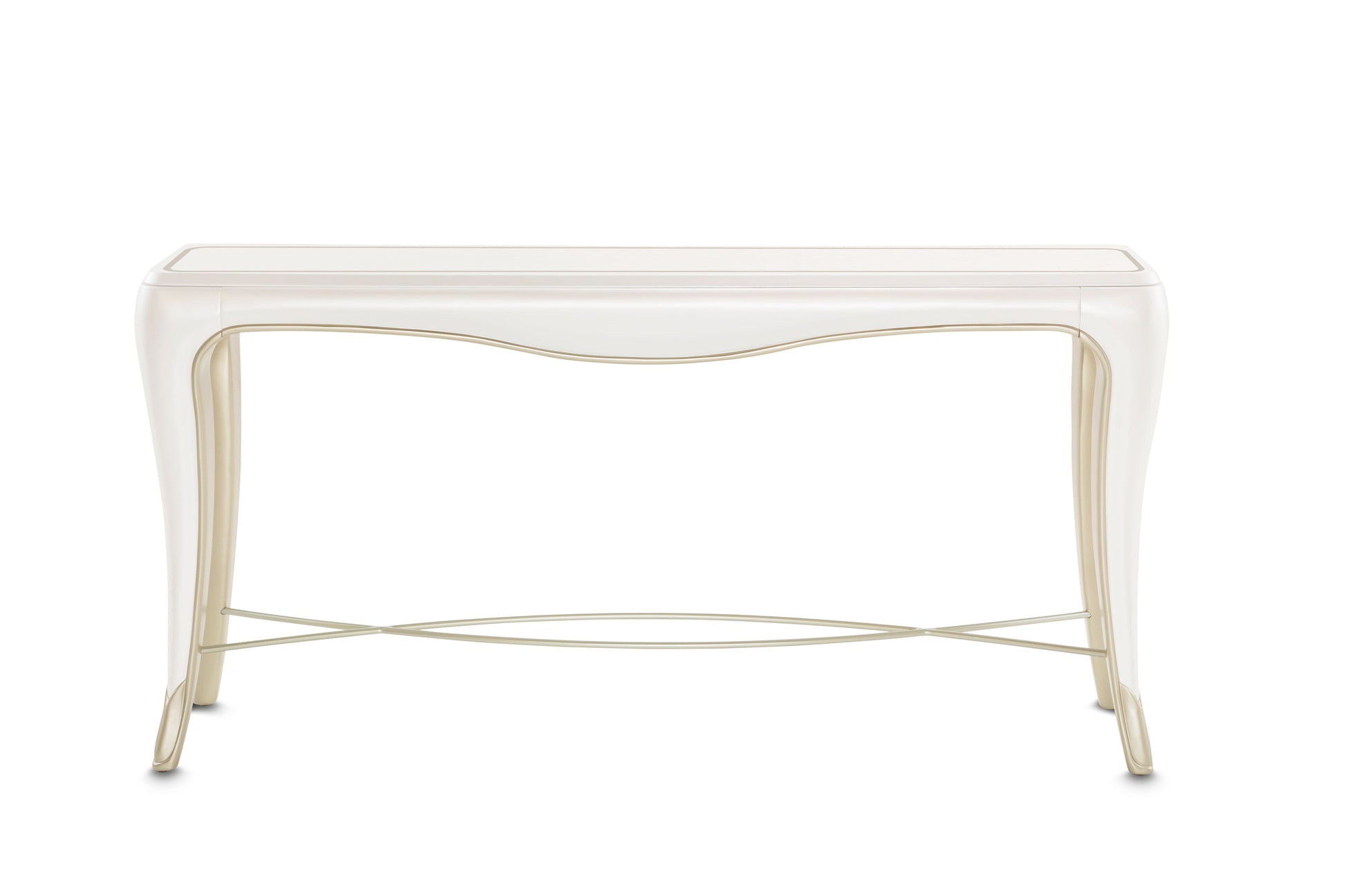 London Place Creamy Pearl Console Table - Ornate Home