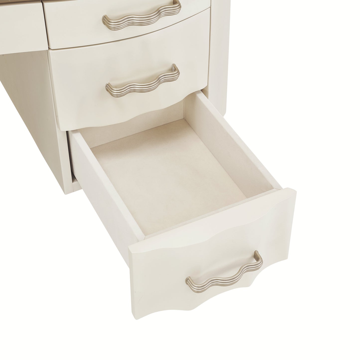 London Place Creamy Pearl Desk - Ornate Home