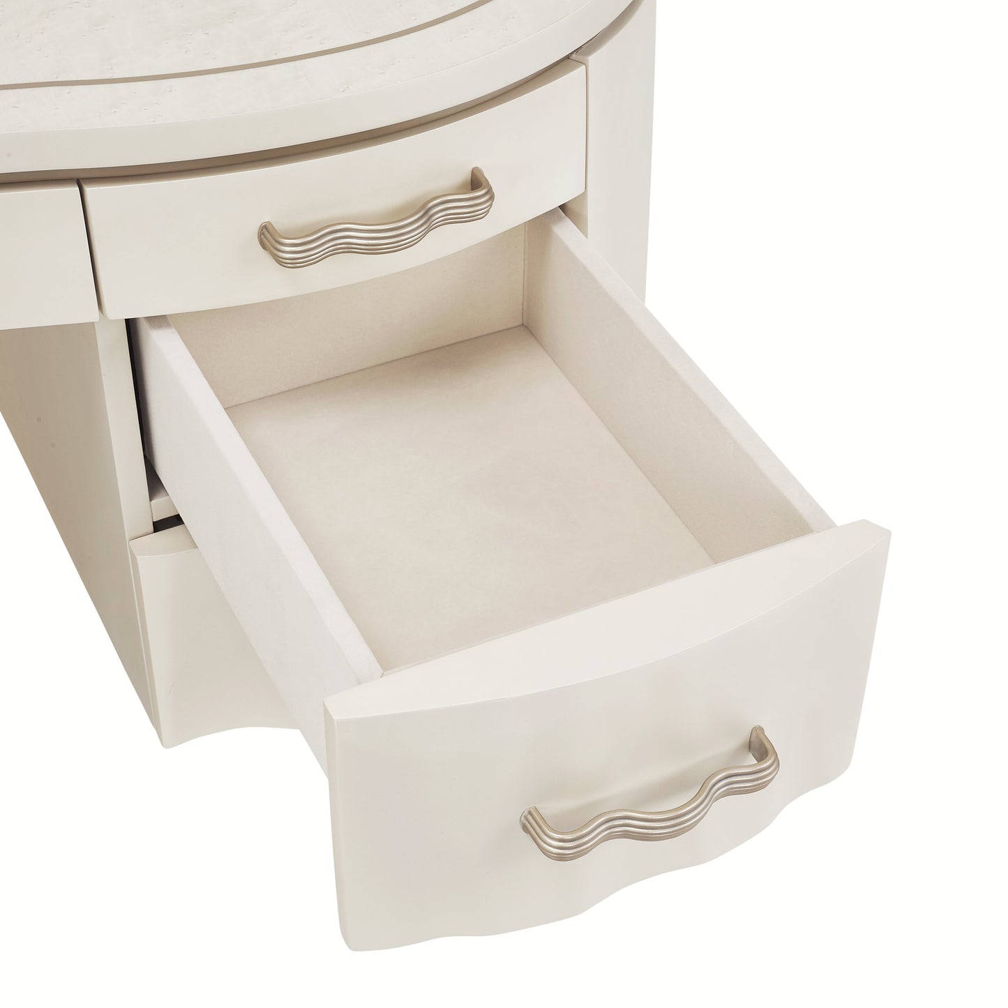 London Place Creamy Pearl Desk - Ornate Home