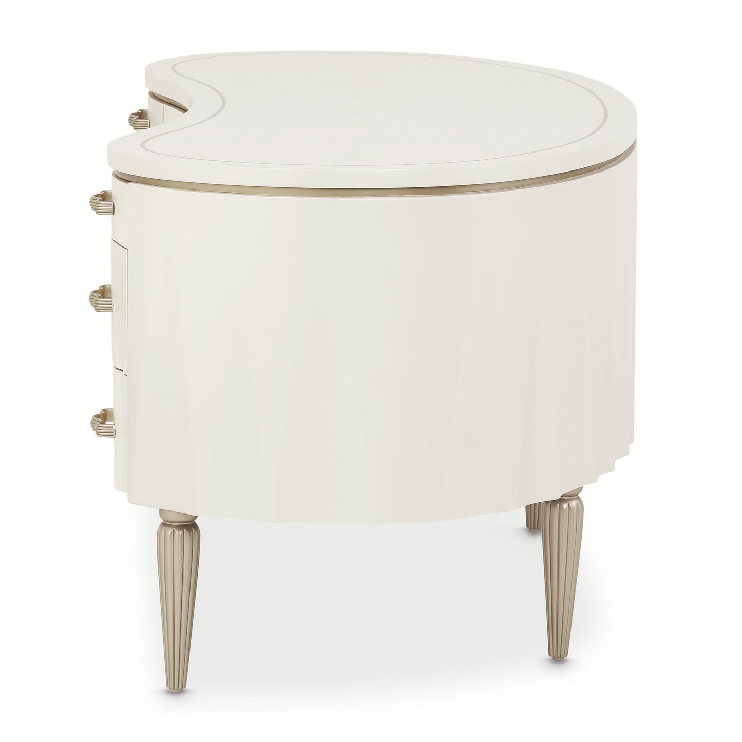 London Place Creamy Pearl Desk - Ornate Home