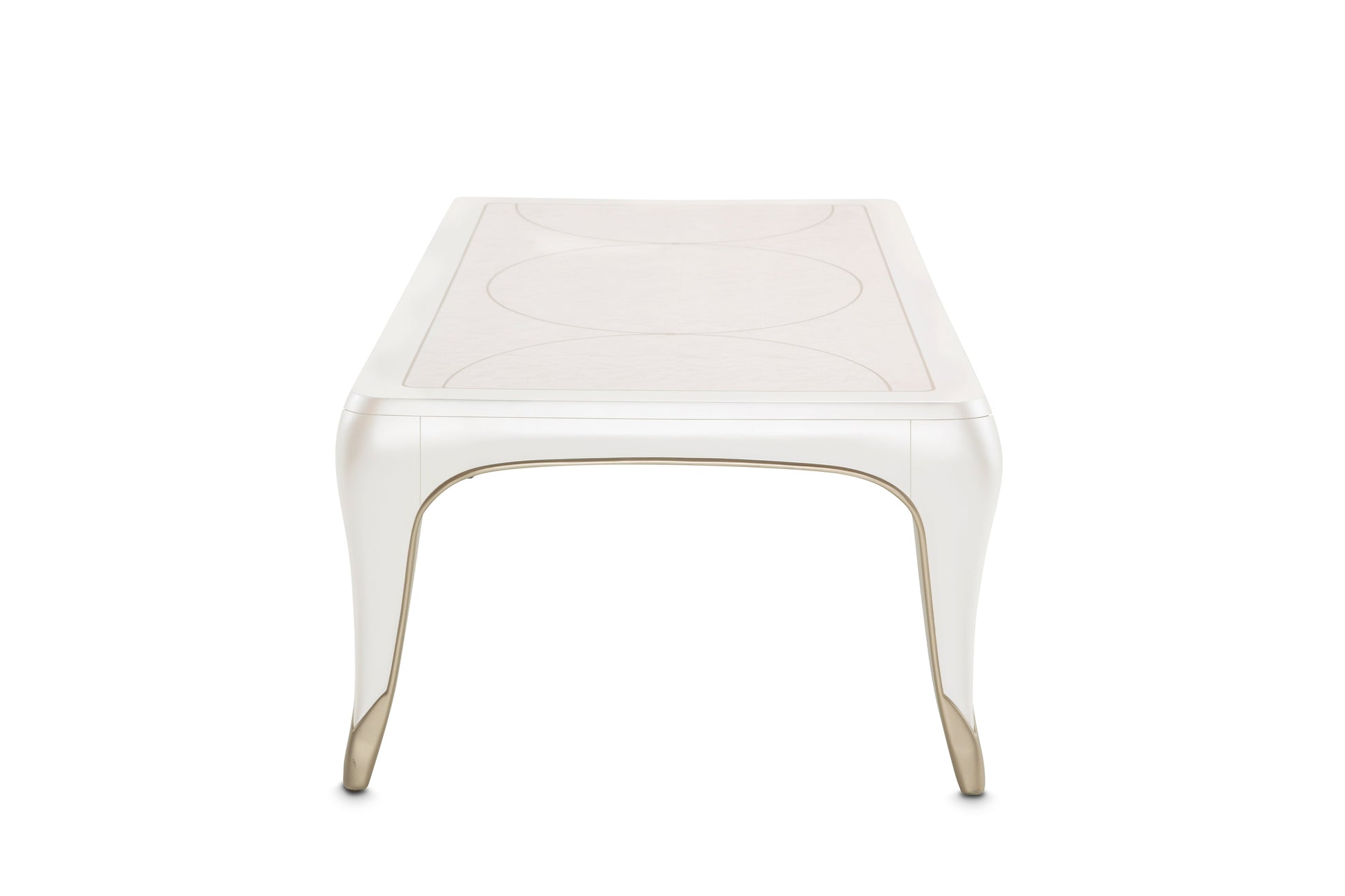 London Place Creamy Pearl Rectangular Cocktail Table - Ornate Home