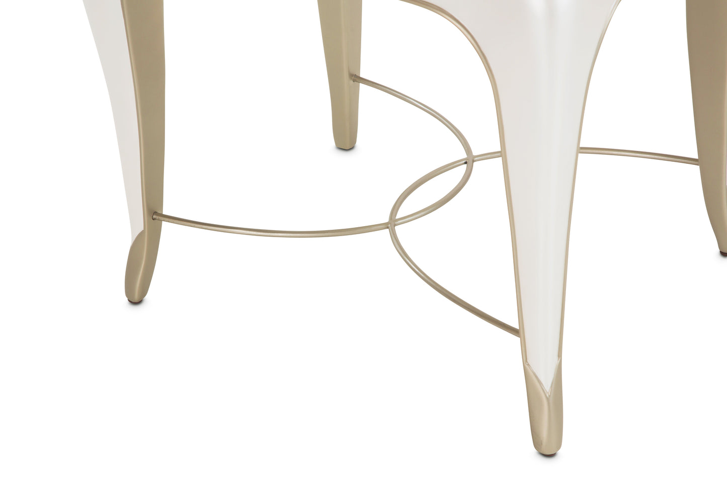 London Place Creamy Pearl Rectangular End Table - Ornate Home