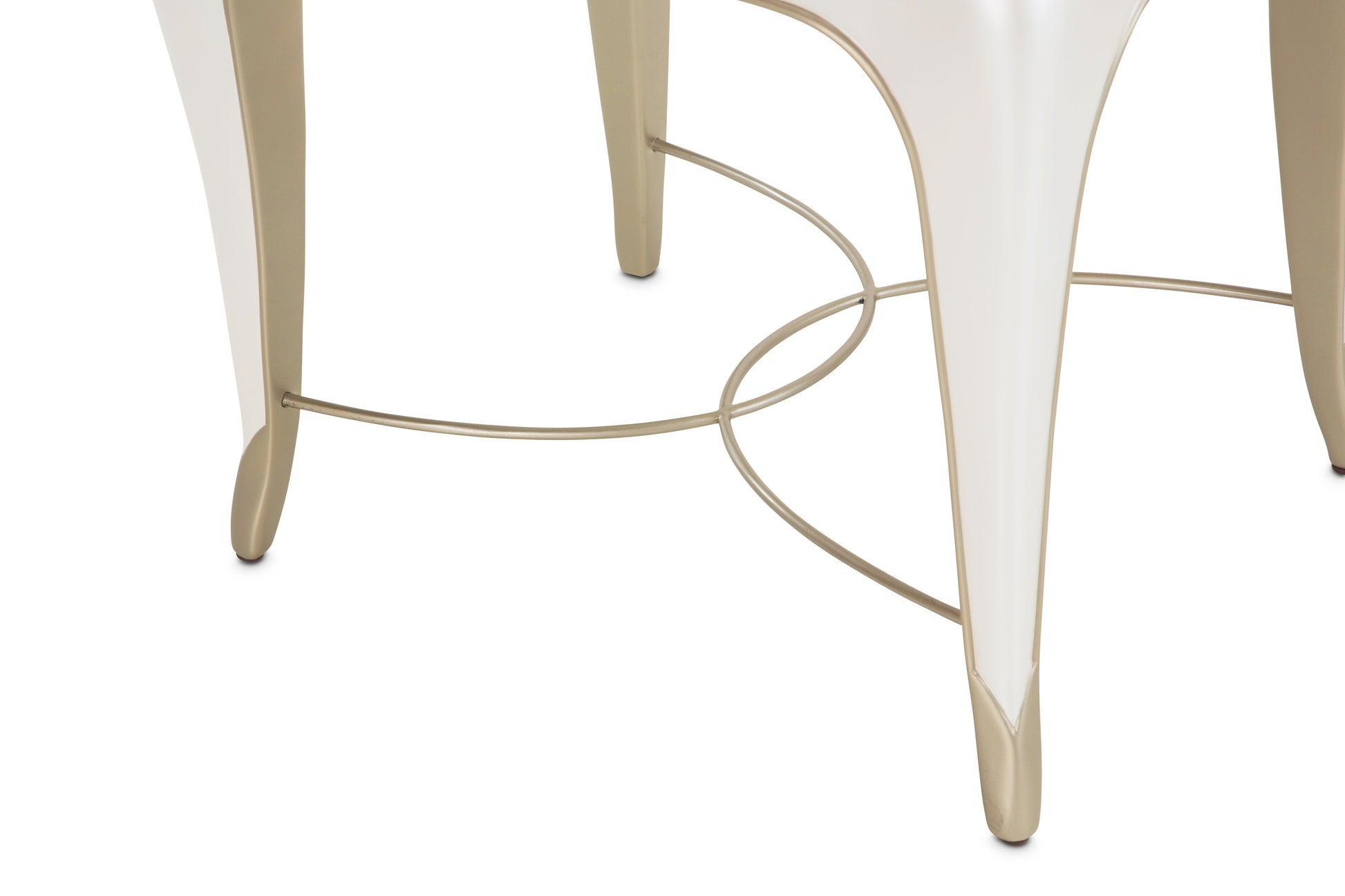 London Place Creamy Pearl Rectangular End Table - Ornate Home
