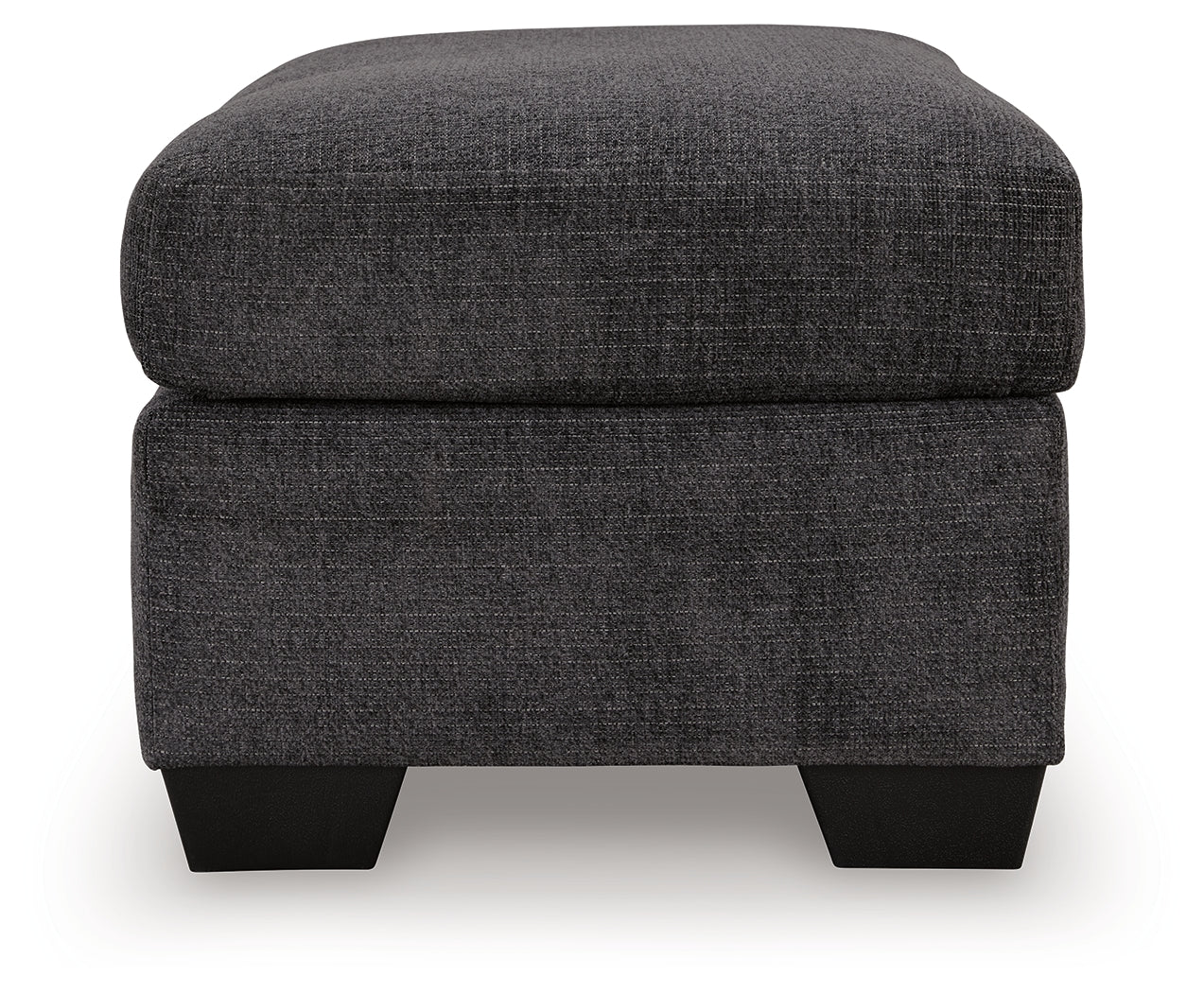 Loreo Ebony Ottoman- Viva Furn