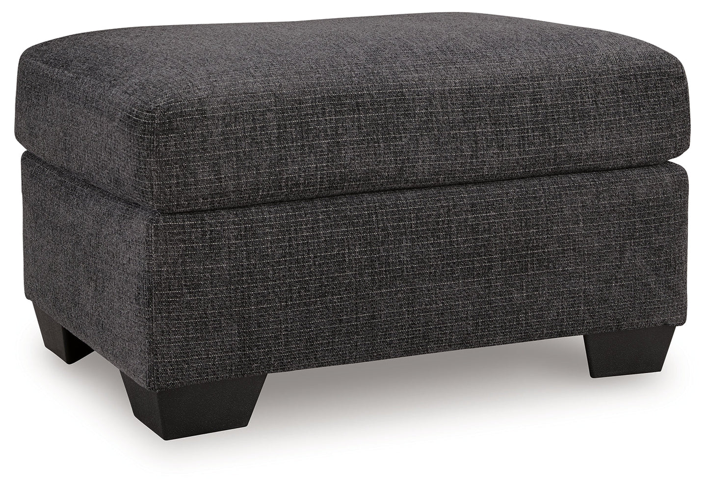 Loreo Ebony Ottoman- Viva Furn